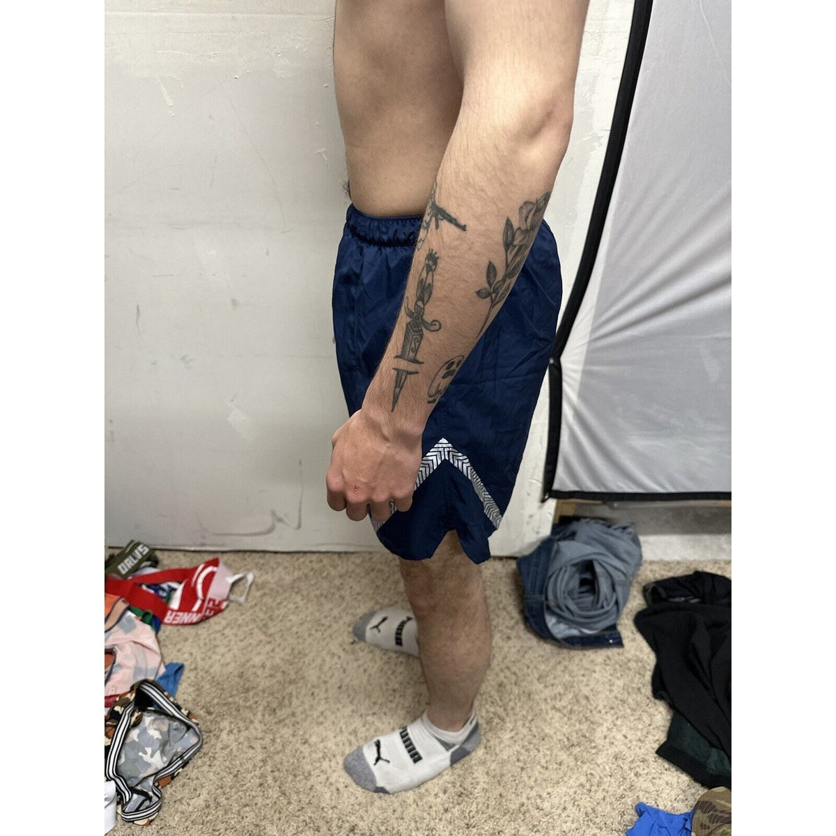 Men’s Blue Air Force iPtu Physical Fitness Training Shorts small