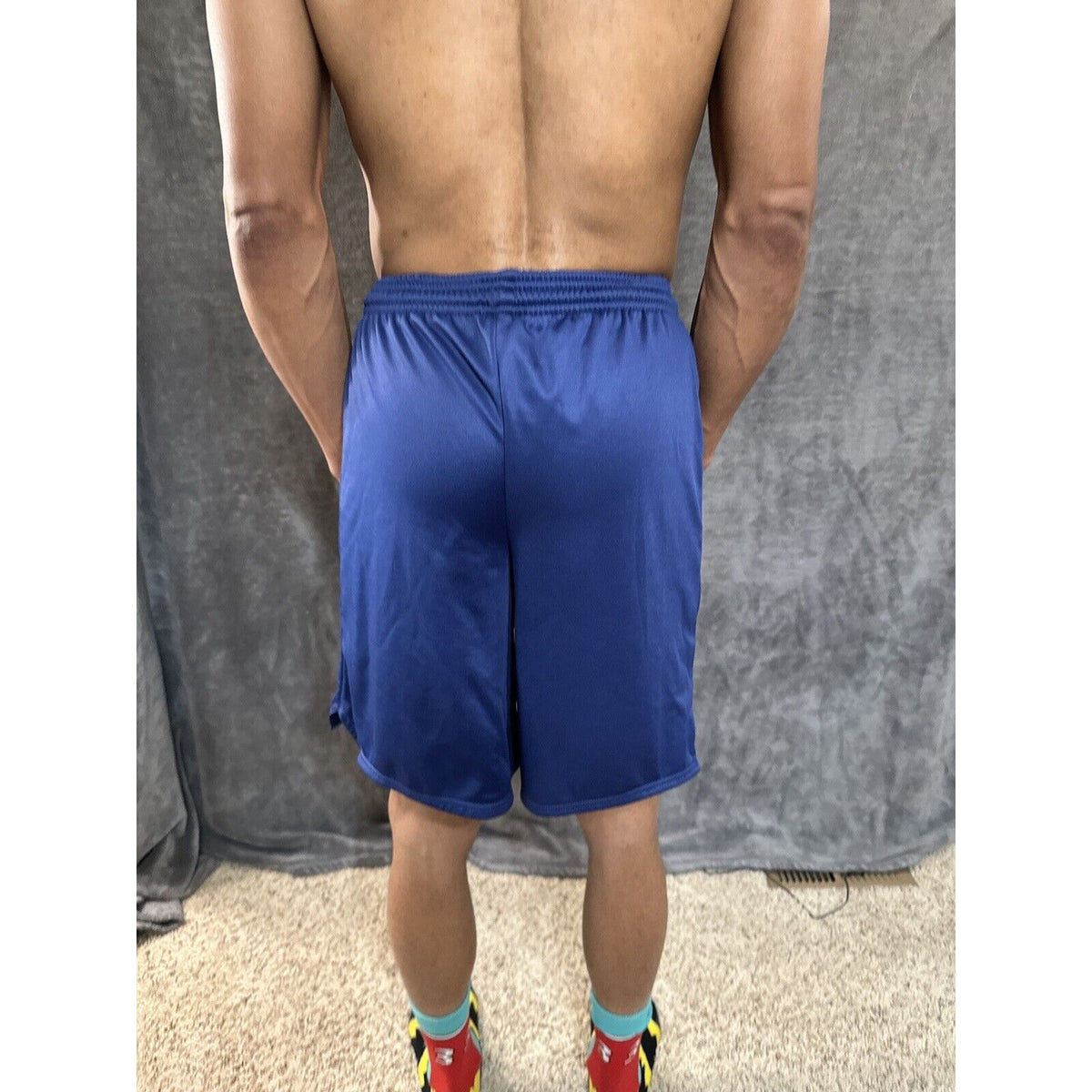 Men’s Cadet Air  Force Academy PT Blue Workout Athletic Shorts Small