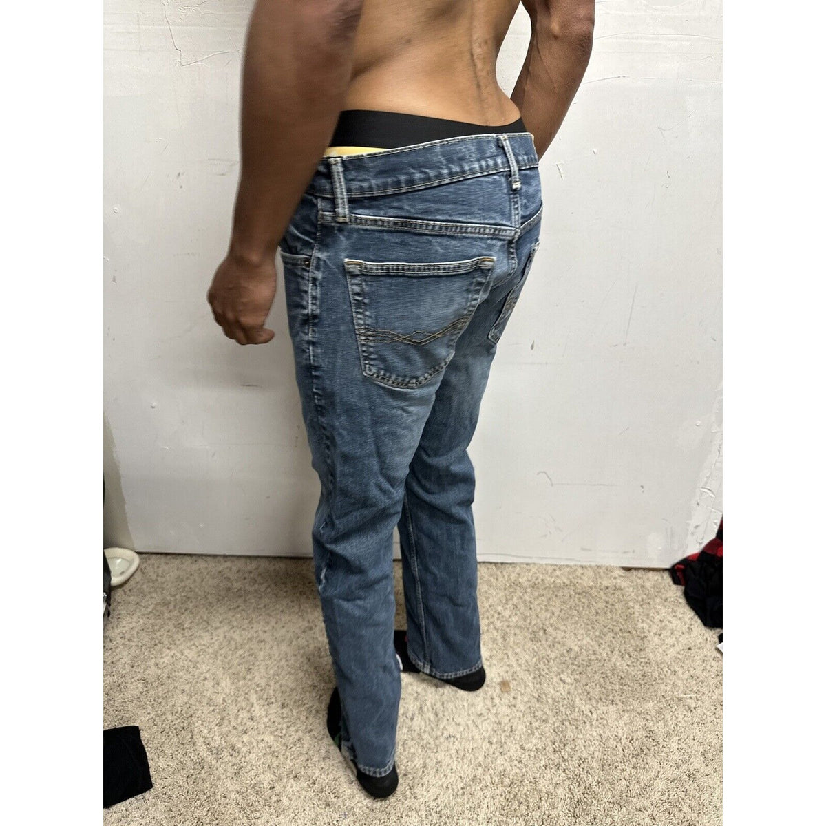 Men’s Denizen Levi’s 285 Relaxed Fit 32 X 32 Blue Jeans