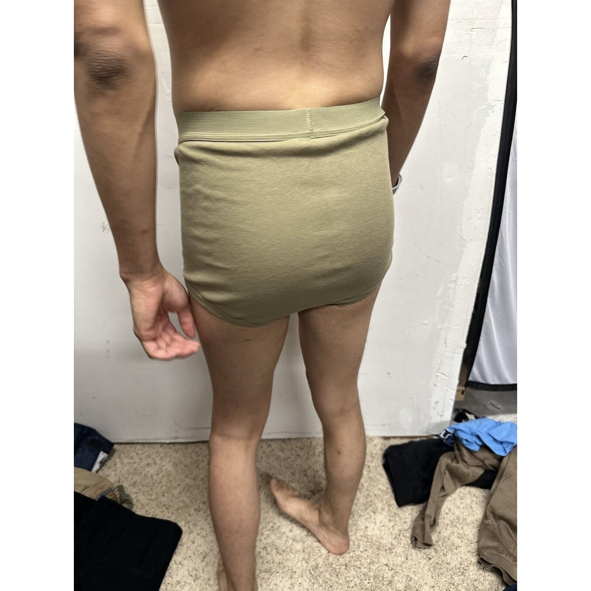 Men’s Military Issued Army Tan Briefs Multiple Sizes And Brands