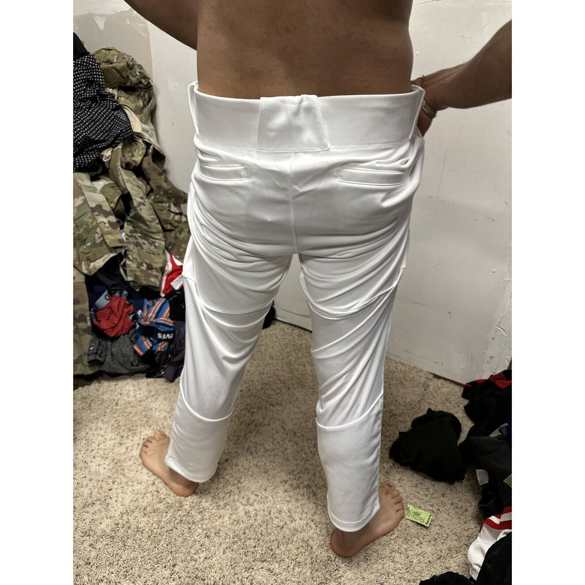 Men’s team Nike White baseball Pants Medium