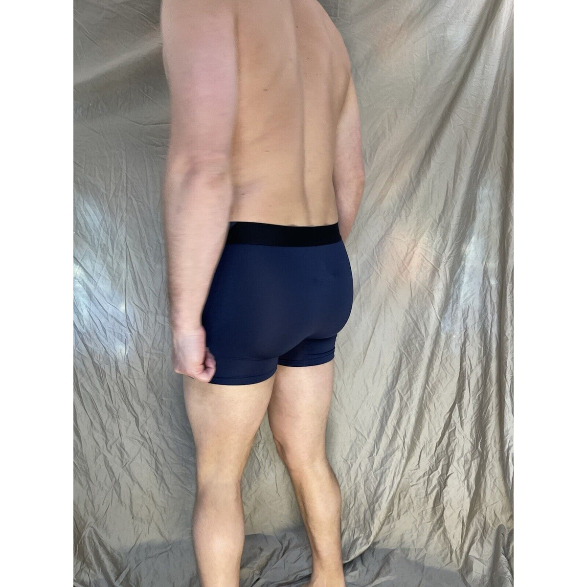 men's Dark Blue  volcom XL athletic compression boxer briefs