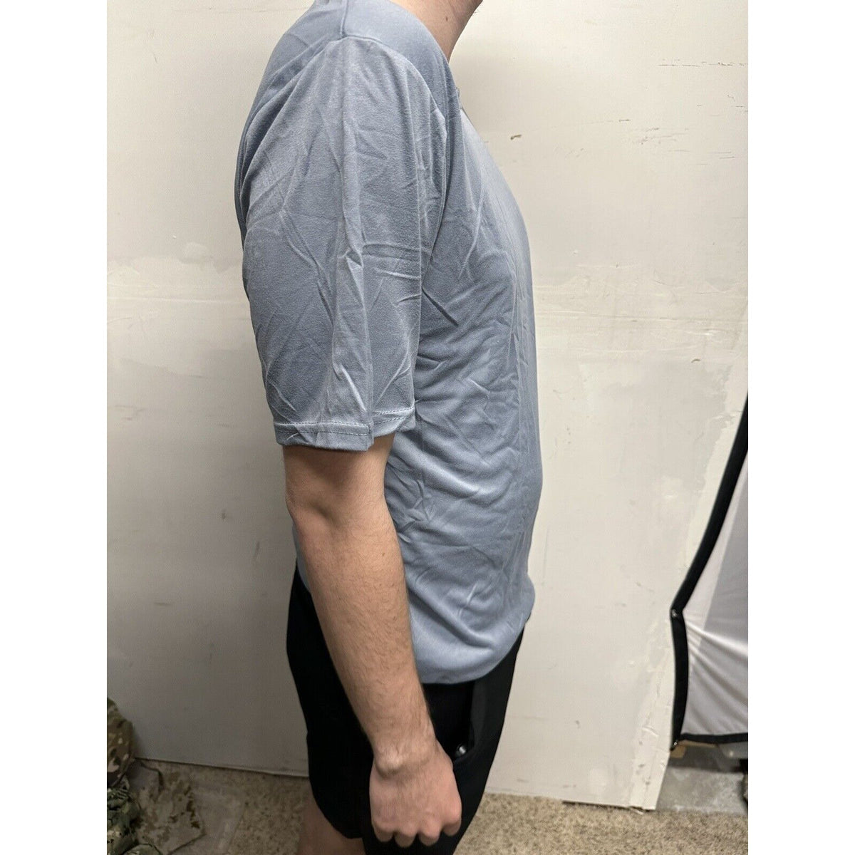 Men’s TKO Large Gray Short Sleeve Tshirt  polyester