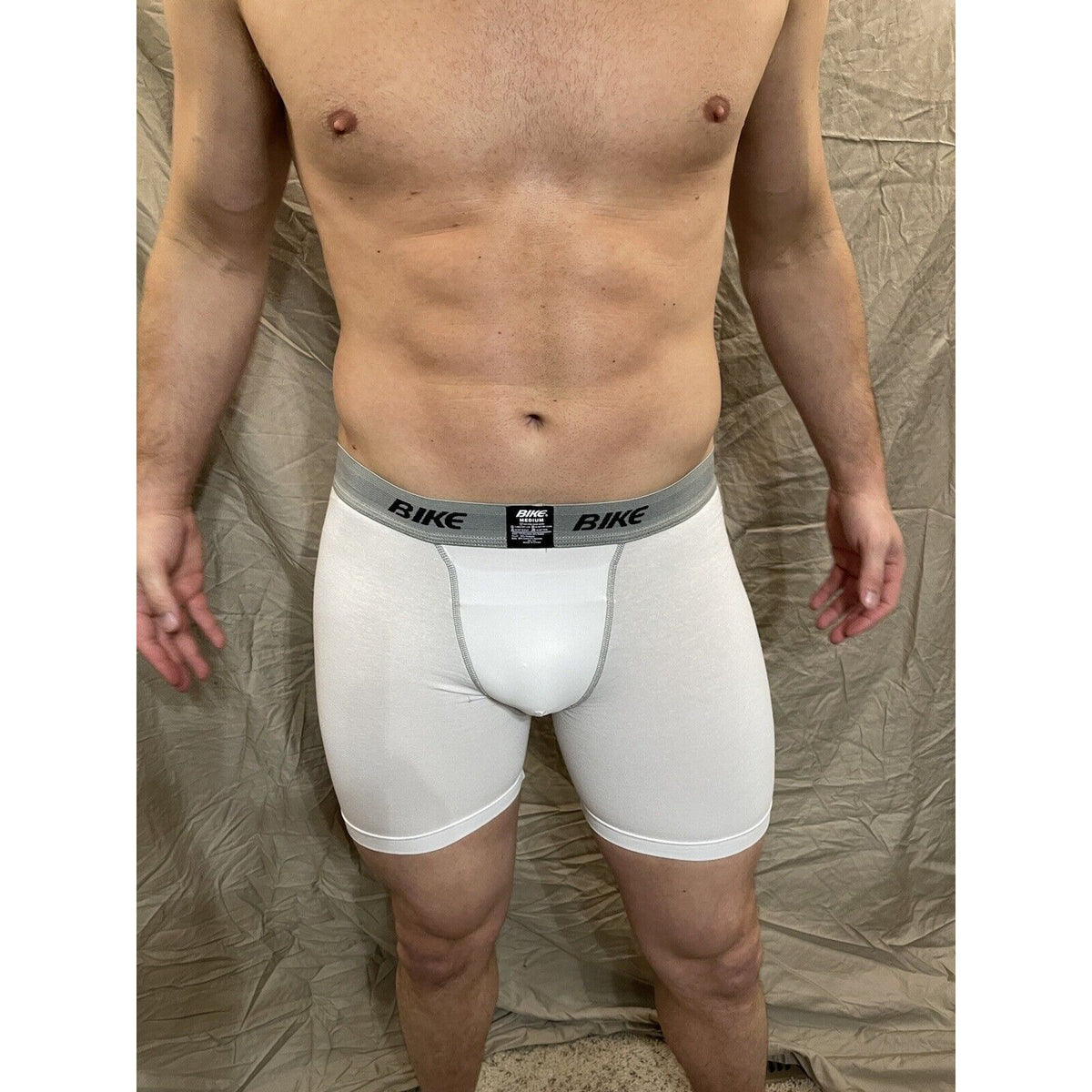 Teen Bike Performance Cotton Boxer and Pro-Edition Cup moitsure wicking Large