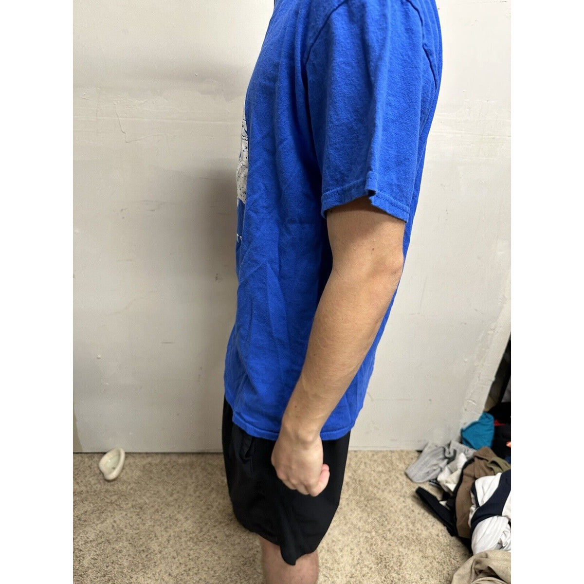Men’s Gildan Blue Large Air Force Football Falcons Tshirt