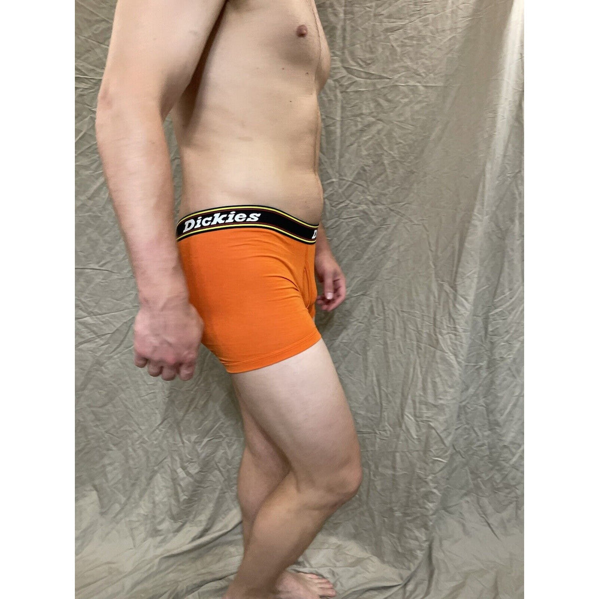 men's dickies Orange boxer briefs size small