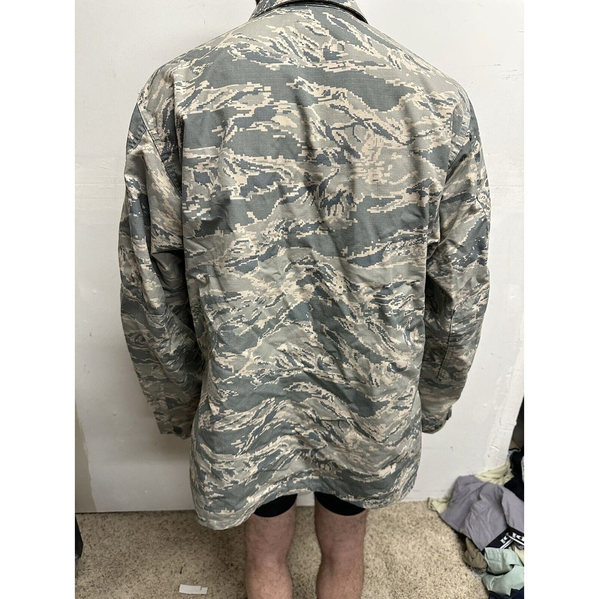 Men’s USAF Abu Airman Battle Uniform Civil Air Patrol Tool Uniform Blouse 46R