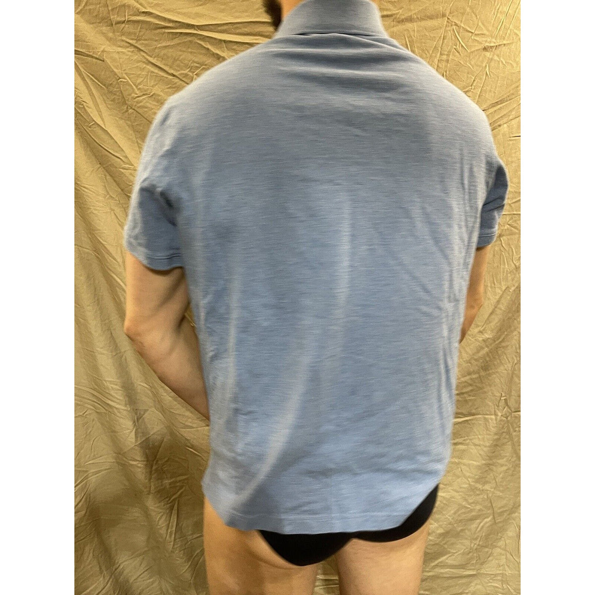 Men's light blue disney parks mickey mouse relaxed fit XXL polo shirt