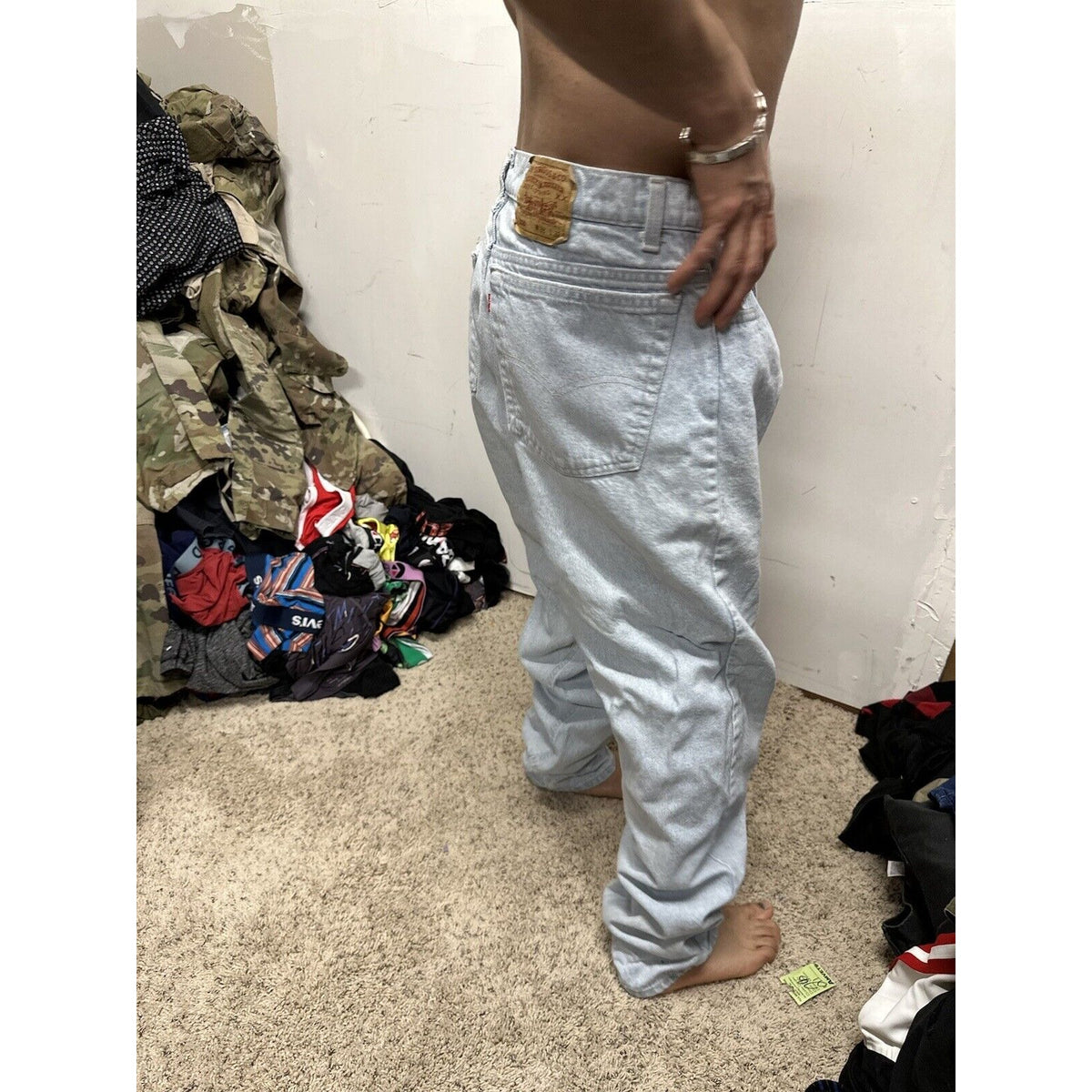 Men’s Light Blue Levi’s 550 38 X 32 Jeans