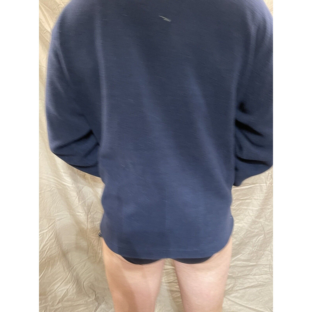 Men's full zip blue sweatshirt monterey bay california fits like a medium Gogo