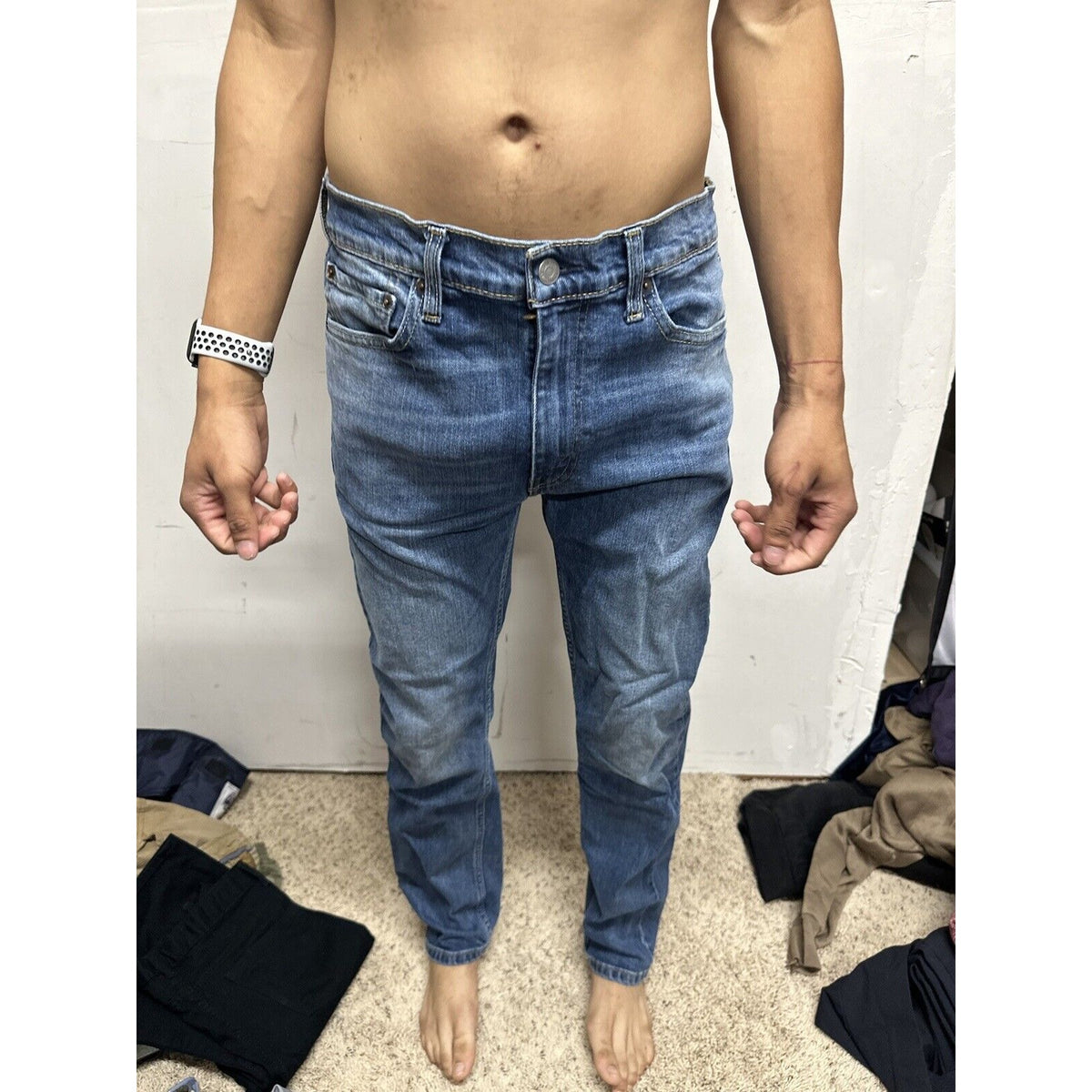 Men’s Levi’s 513 Blue Jeans 32 X 32