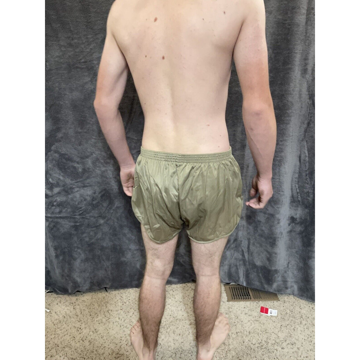 men's soffe ranger panties tan athletic Silkies shorts Medium