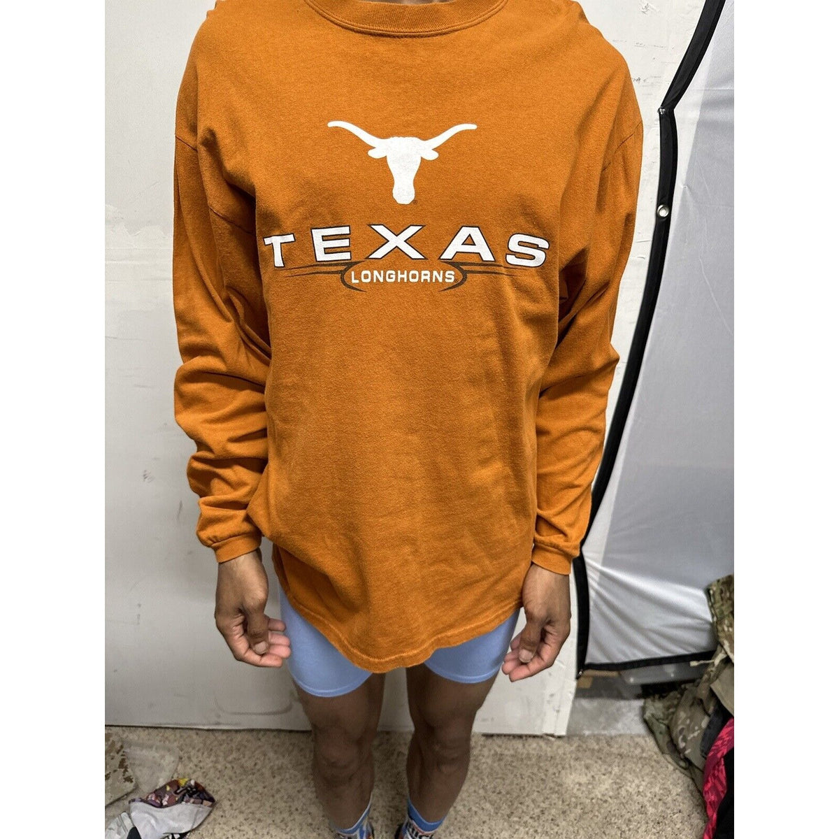 Men’s Texas Longhorns Long sleeve Pullover Tshirt