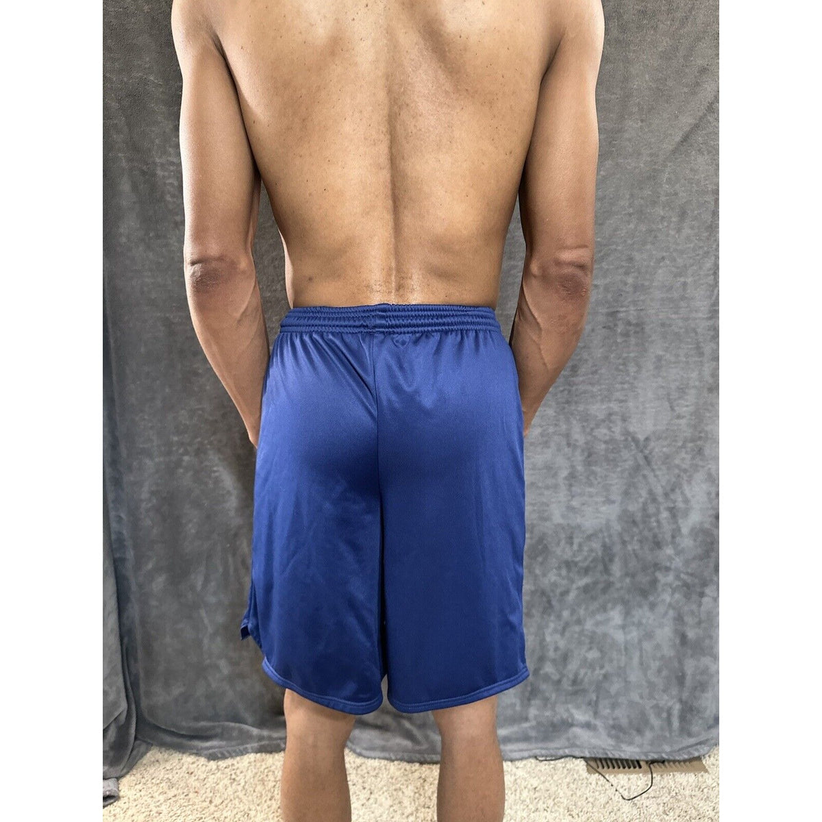Men’s Cadet Air  Force Academy PT Blue Workout Athletic Shorts Small