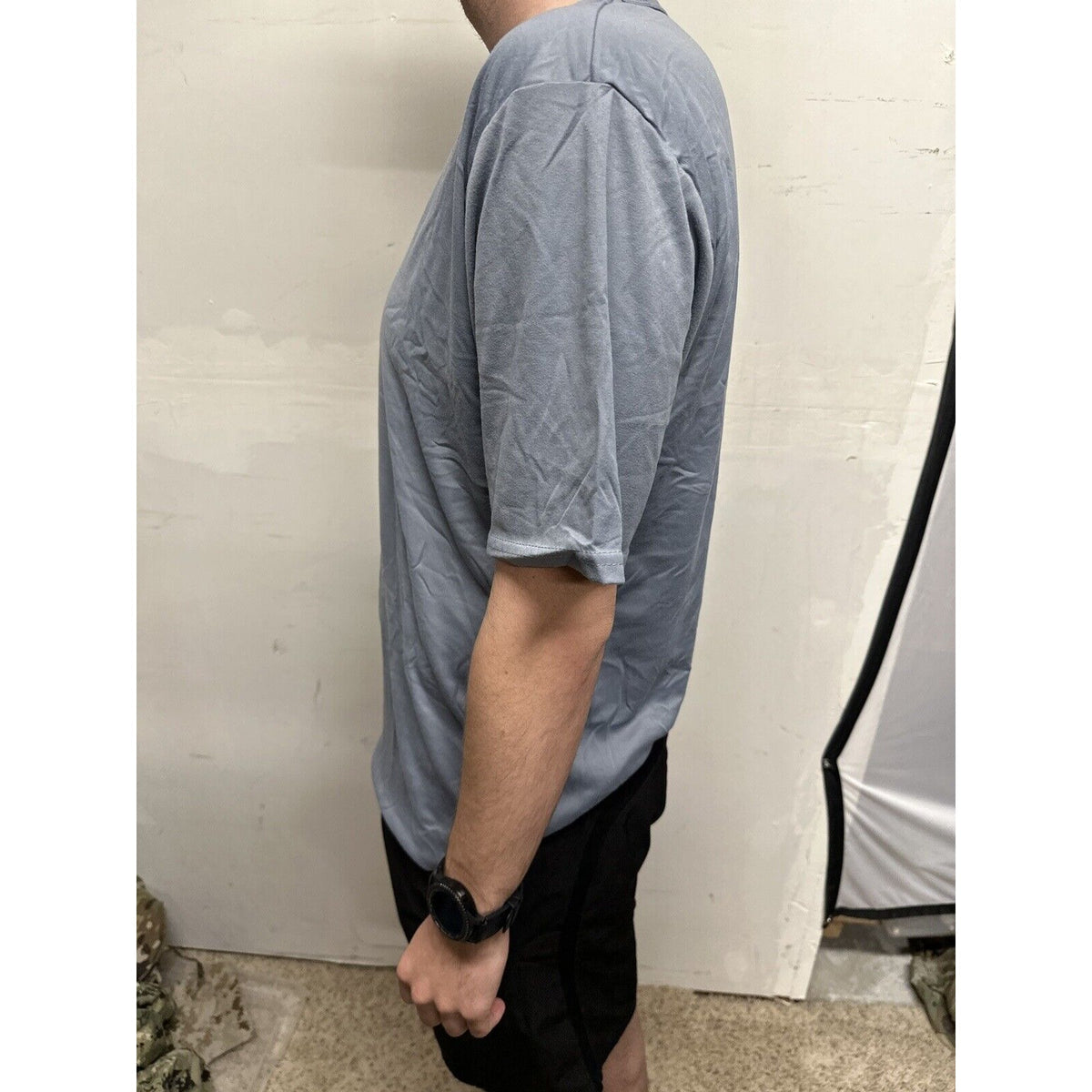 Men’s TKO Large Gray Short Sleeve Tshirt  polyester