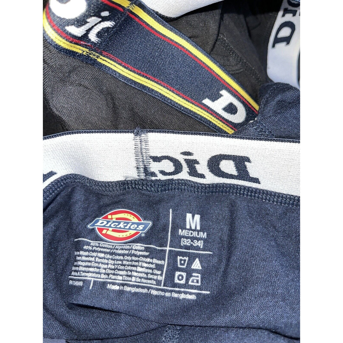 men's dickies black medium boxer briefs New And Unworn