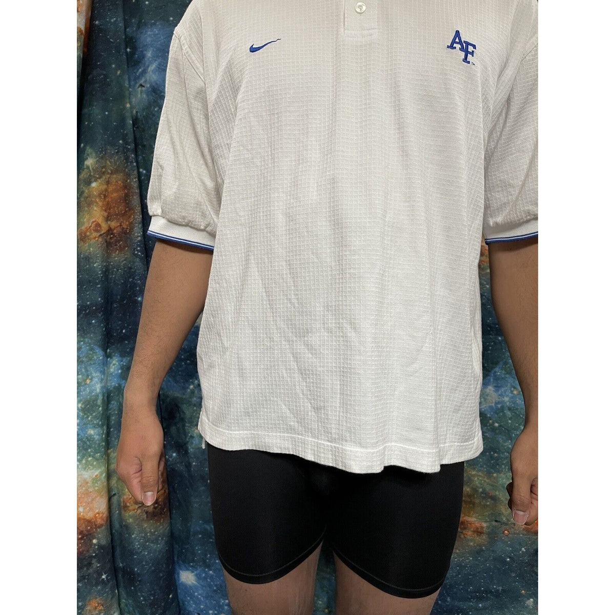 Men’s Nike Team Air Force Falcons Polo white shirt