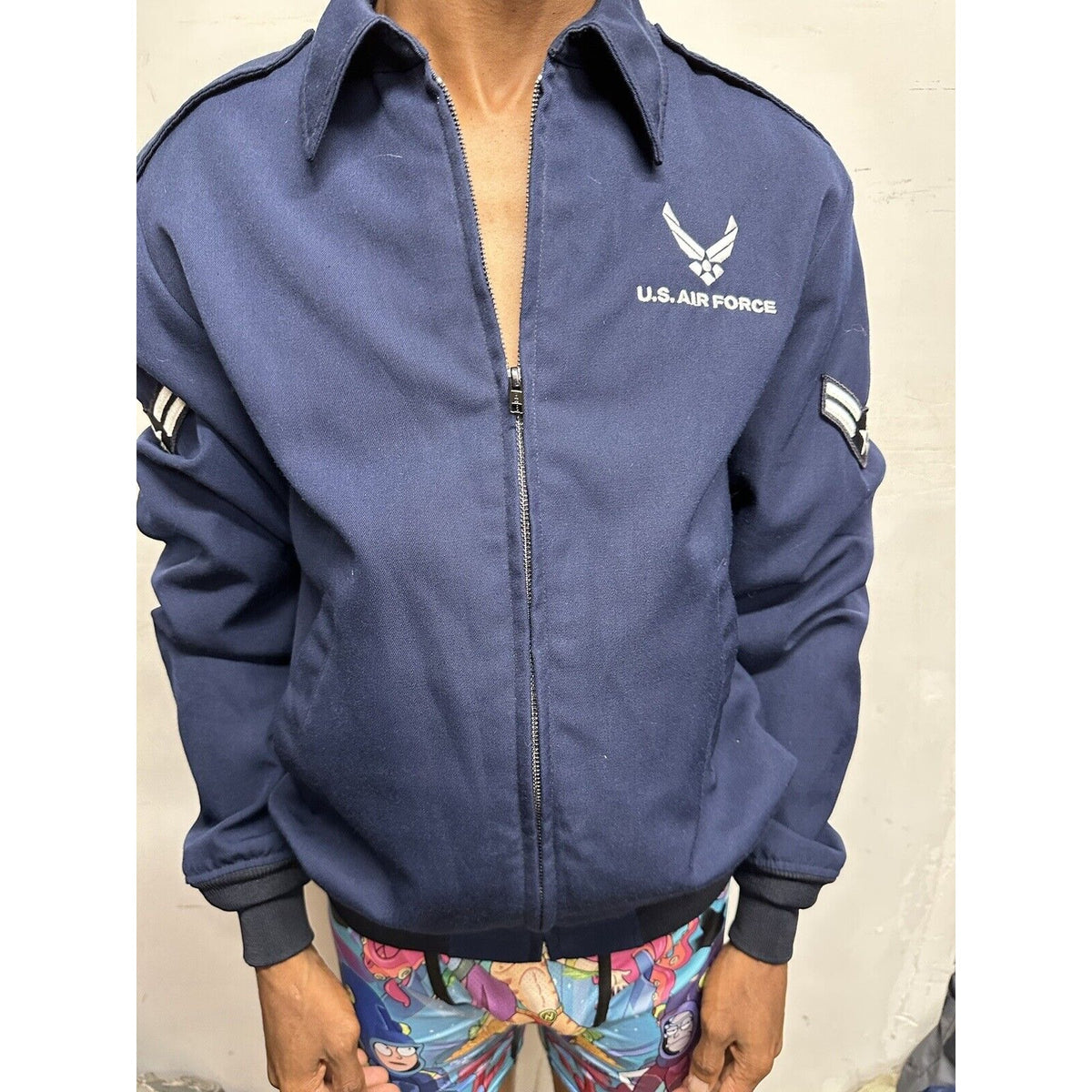 Men’s Air Force USAF Jacket Liner Missing DSCP 40XL Blues Uniform