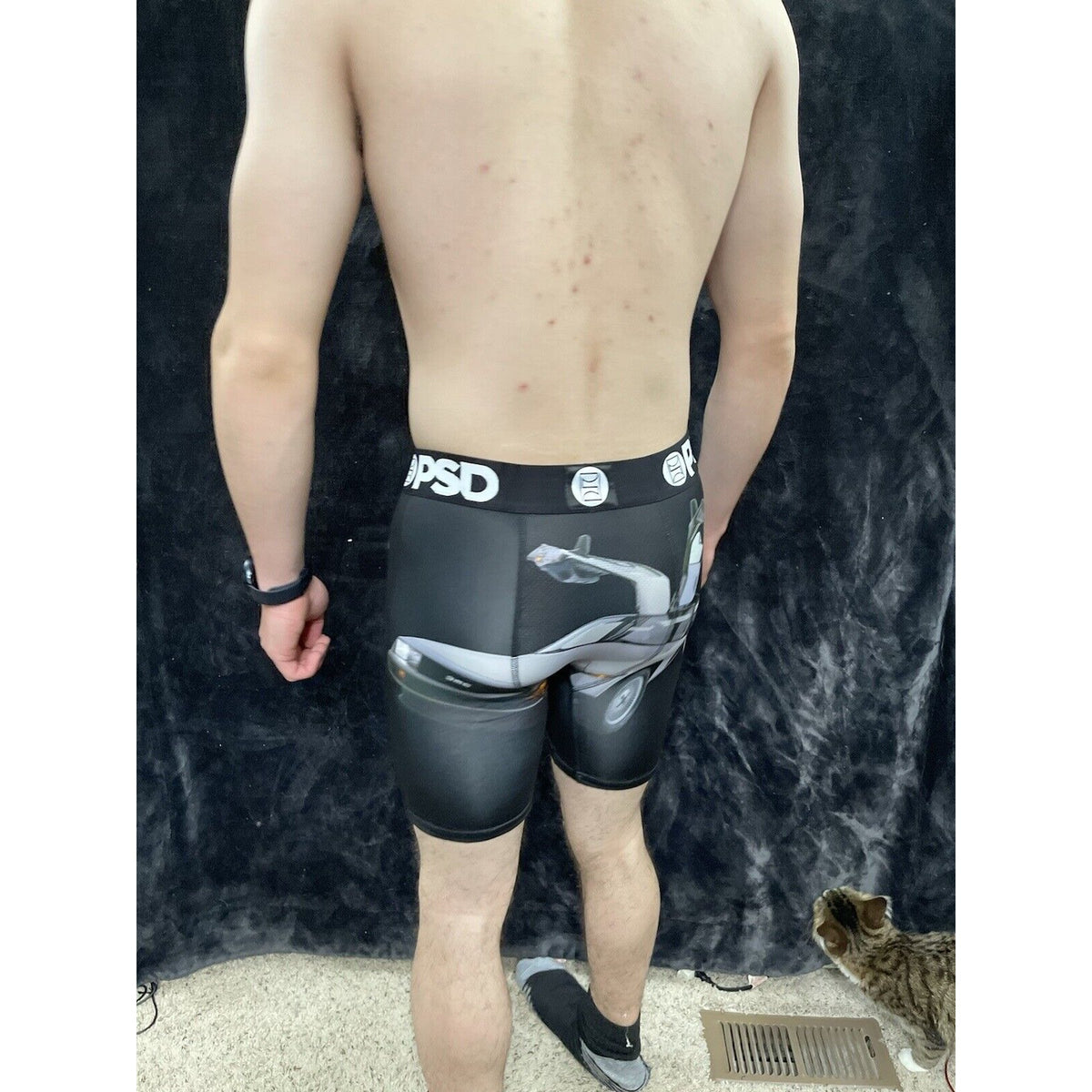 Men’s PSD DELOREAN BOXER BRIEF SIZE Medium  NEW