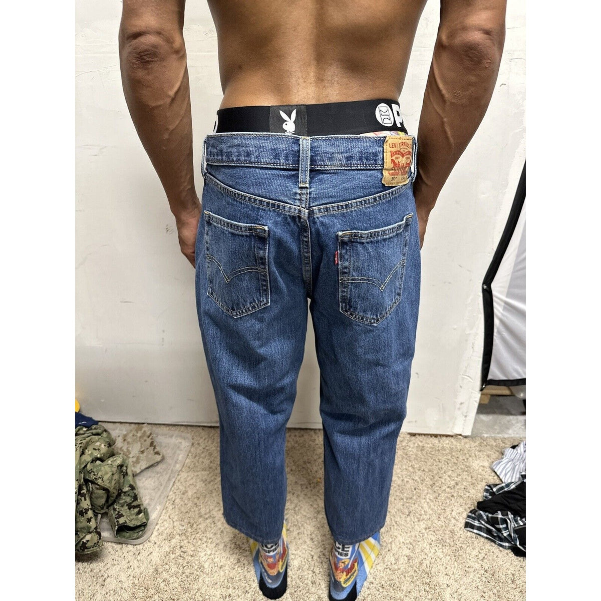 Men’s Levi’s 550 34 X 30 Blue Jeans