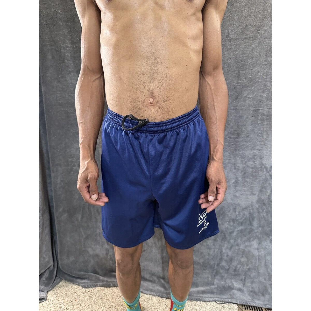 Men’s Cadet Air  Force Academy PT Blue Workout Athletic Shorts Small