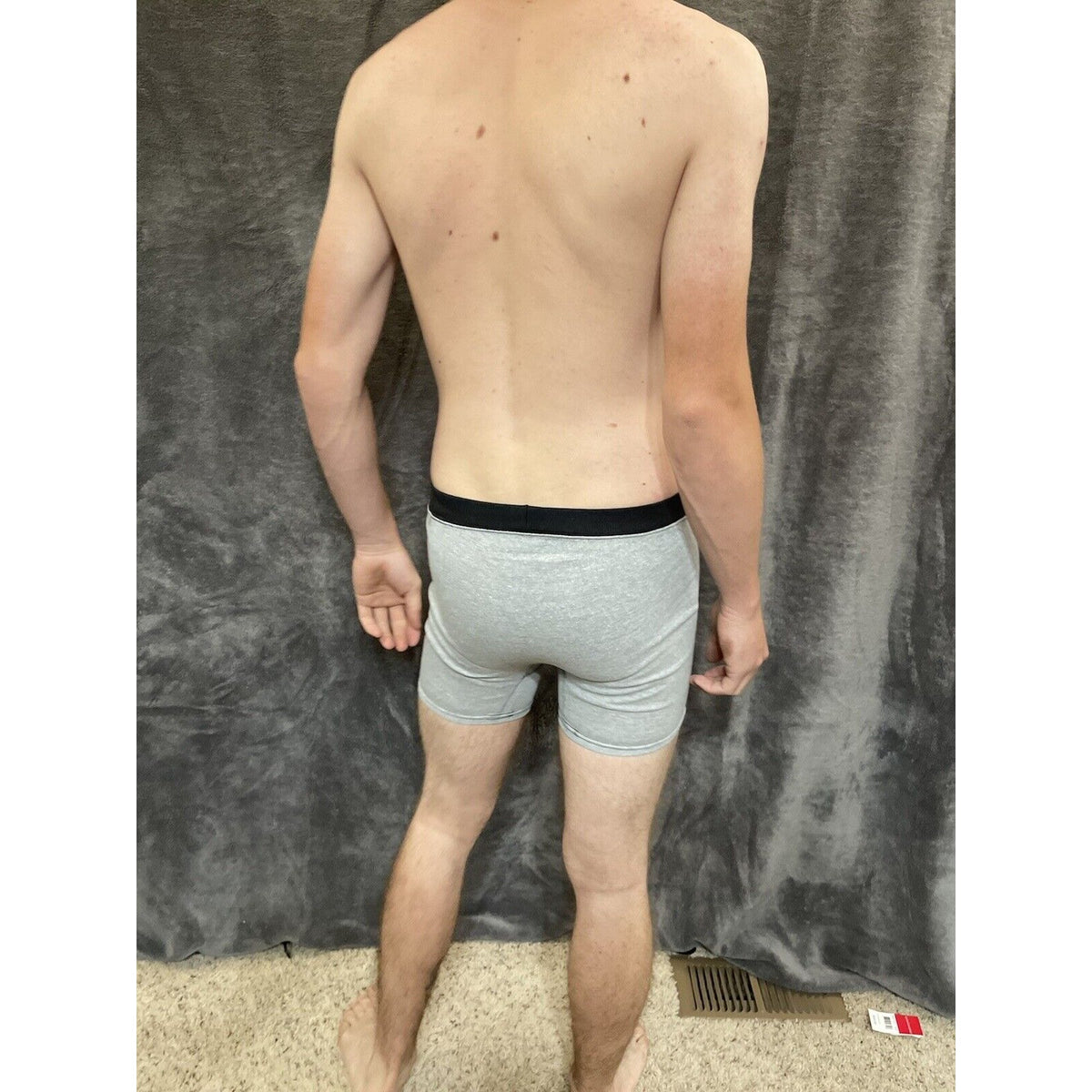 boy's XL gray hanes boxer brief