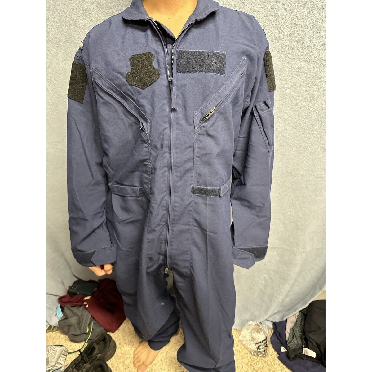 Men’s Dark Blue Strategic Air Command Missile Crew Coverall Uniform Suit