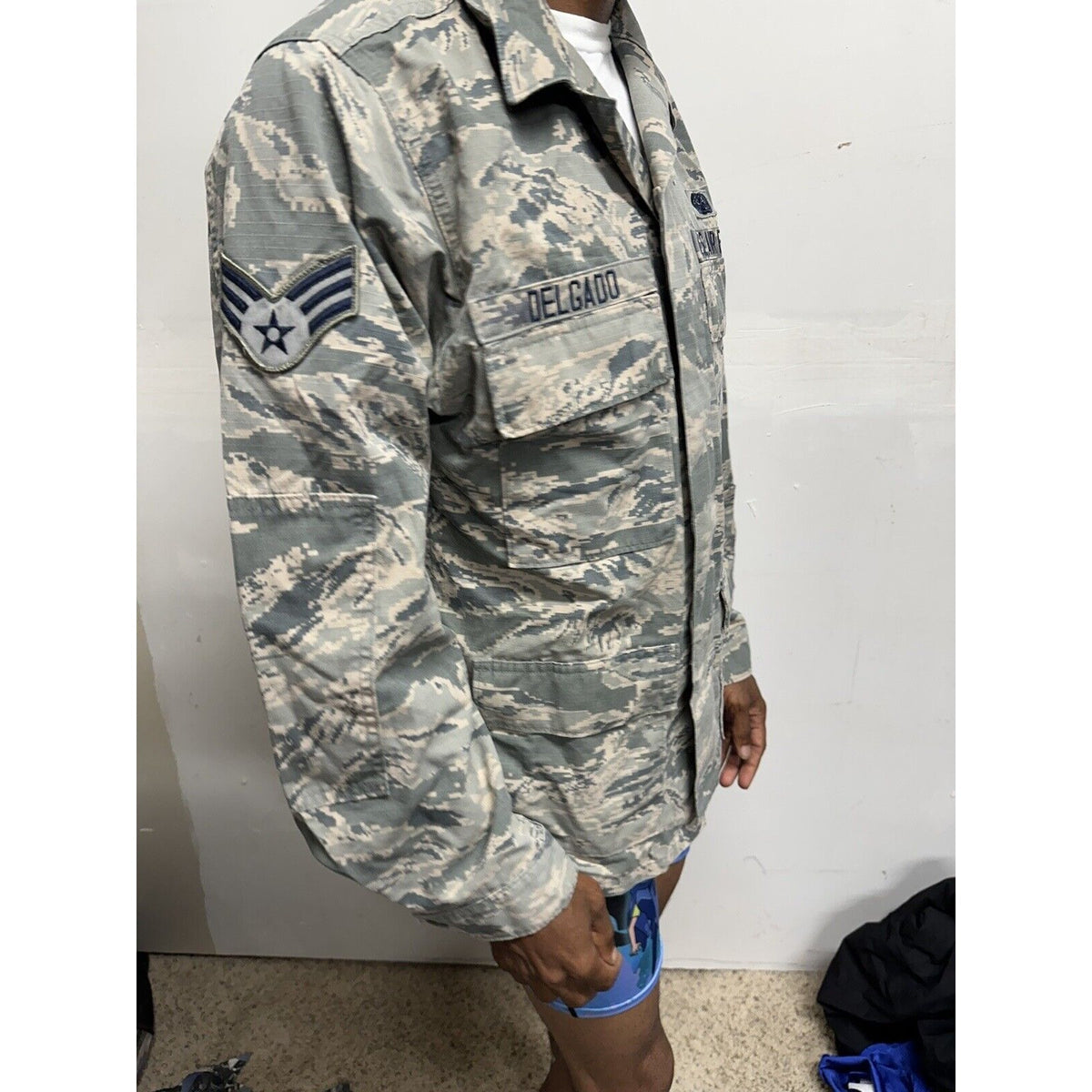 Men’s ABU Airman Battle Uniform USAF Top Blouse 38R Civil Air Patrol