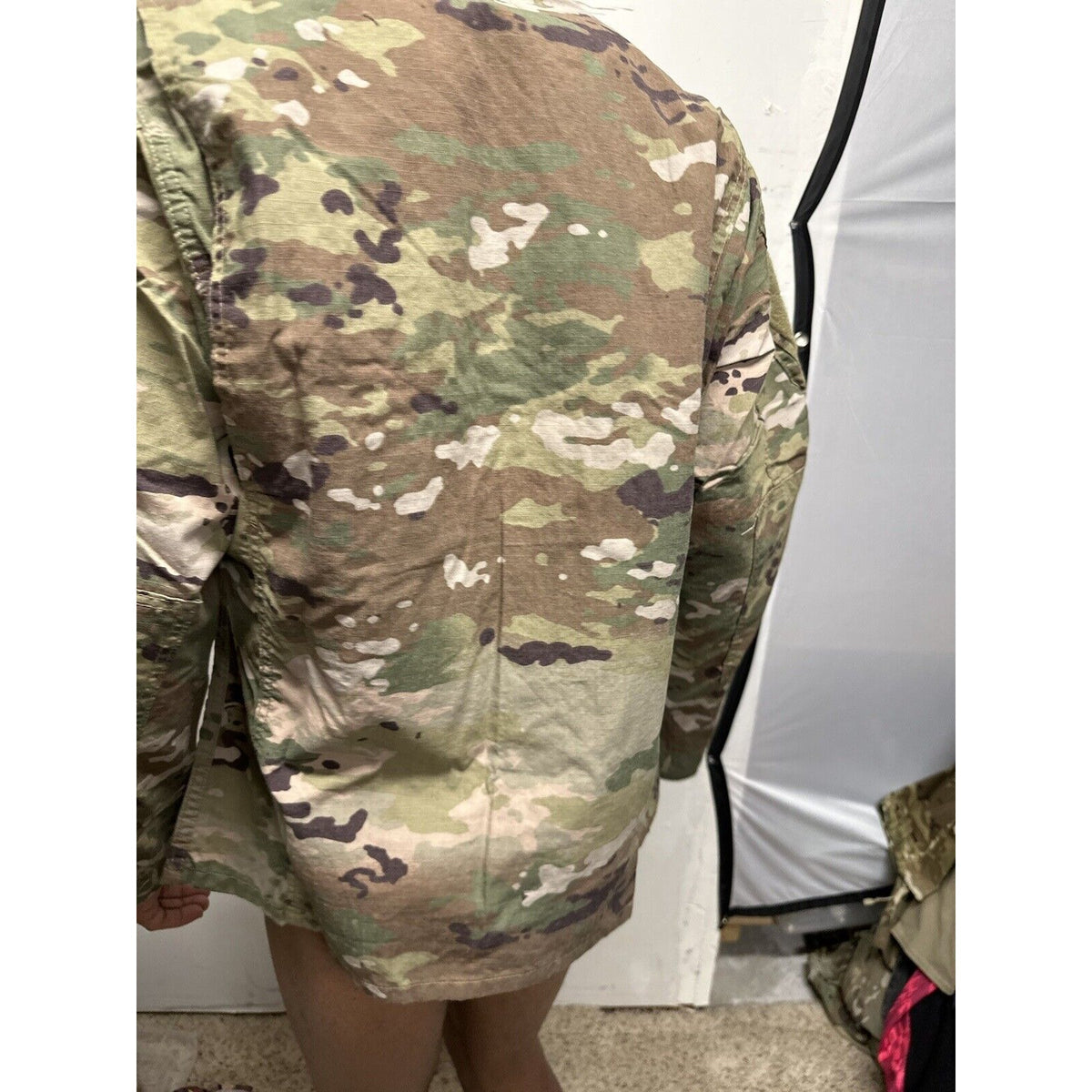 Men’s Ocp Top Coat Army Blouse USAF Flame Resistant  w/ tags and patches