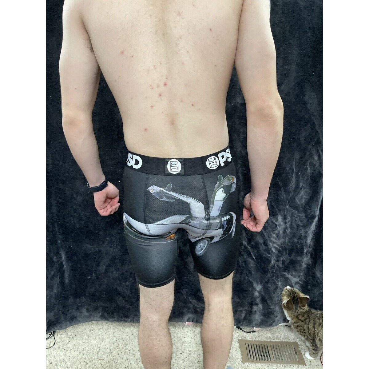 Men’s PSD DELOREAN BOXER BRIEF SIZE Medium  NEW