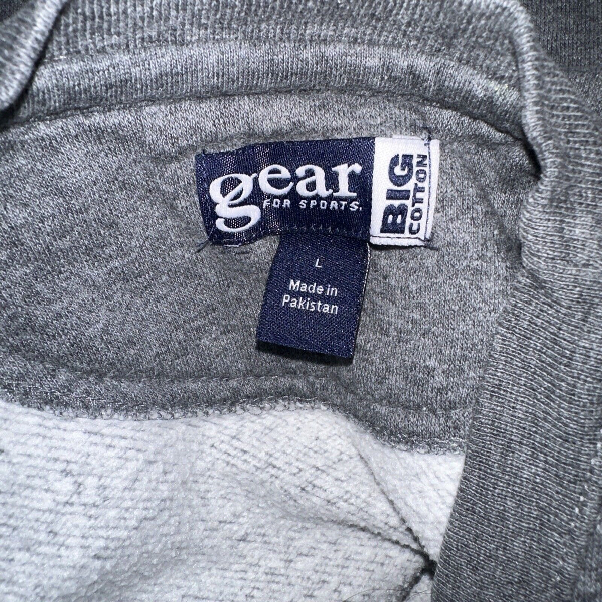 Men’s Gear For Sports Big Cotton Gray Large USAFA Air Force Academy Sweatshirt