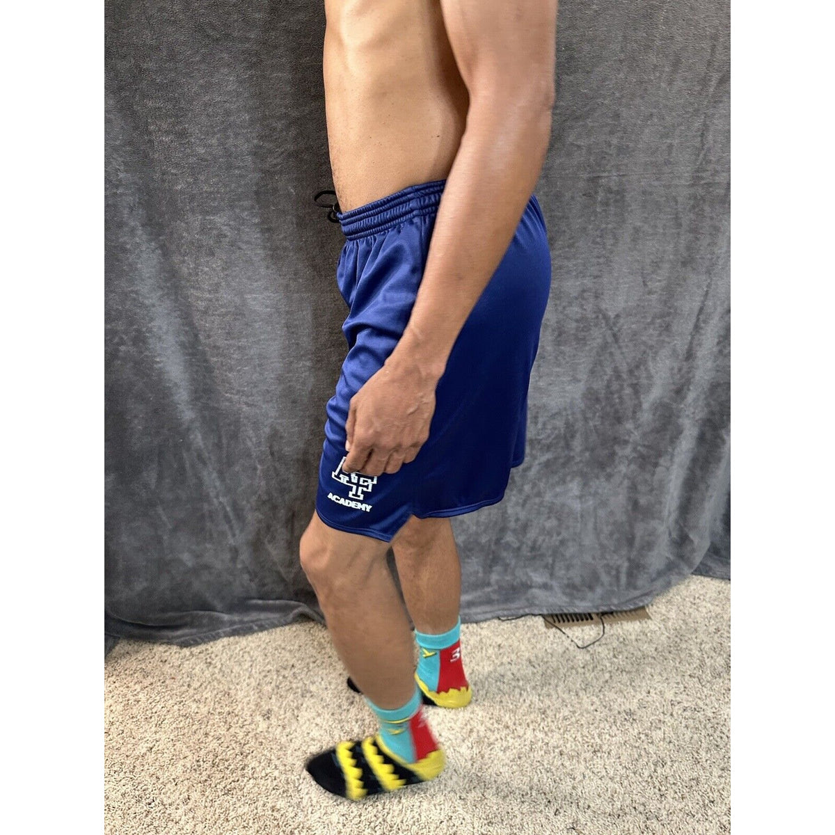 Men’s Cadet Air  Force Academy PT Blue Workout Athletic Shorts Small