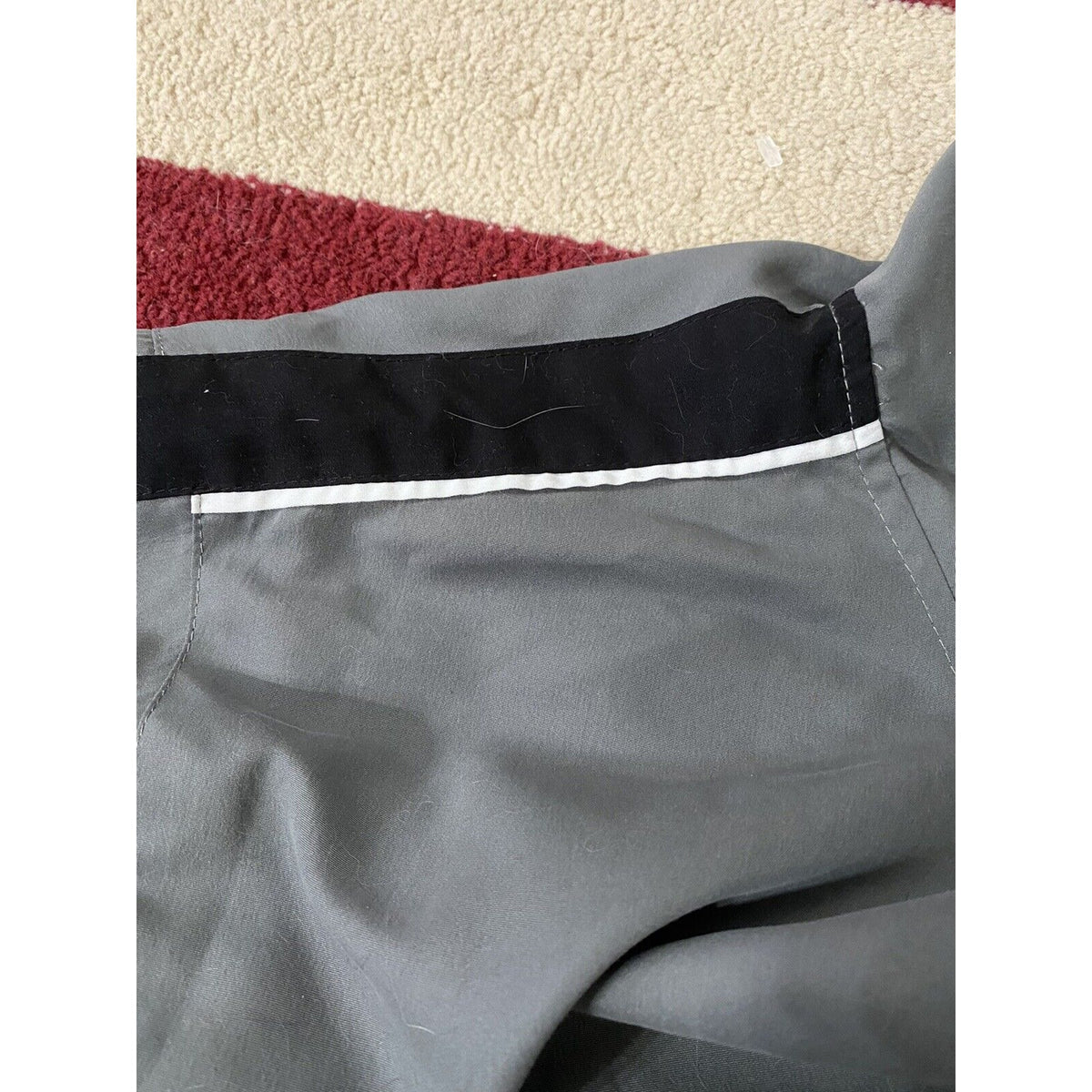 Russell Athletic Gray  Windbreaker Full-Zip Jacket Men Size XL Polyester