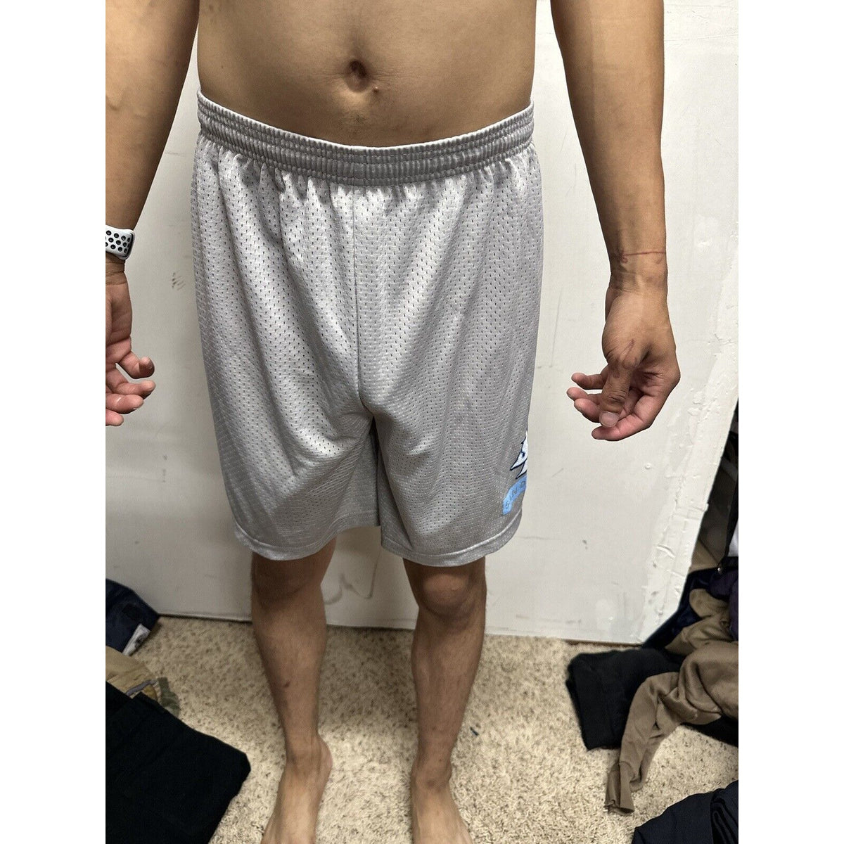 Men’s Silver Medium Badger Sport University Of San Diego Torreros Shorts