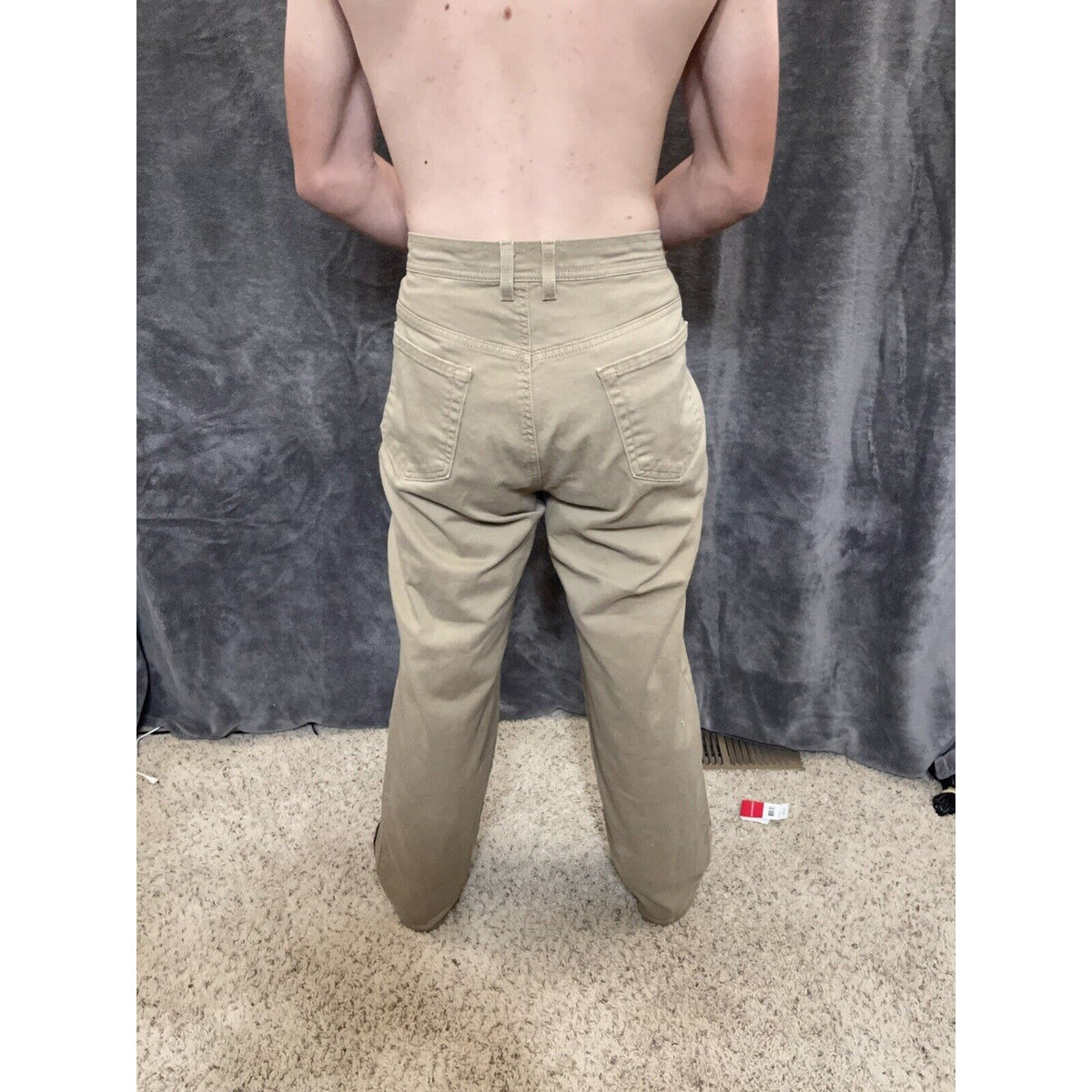 women's gloria vanderbilt khaki jeans 22w Cotton Spandex