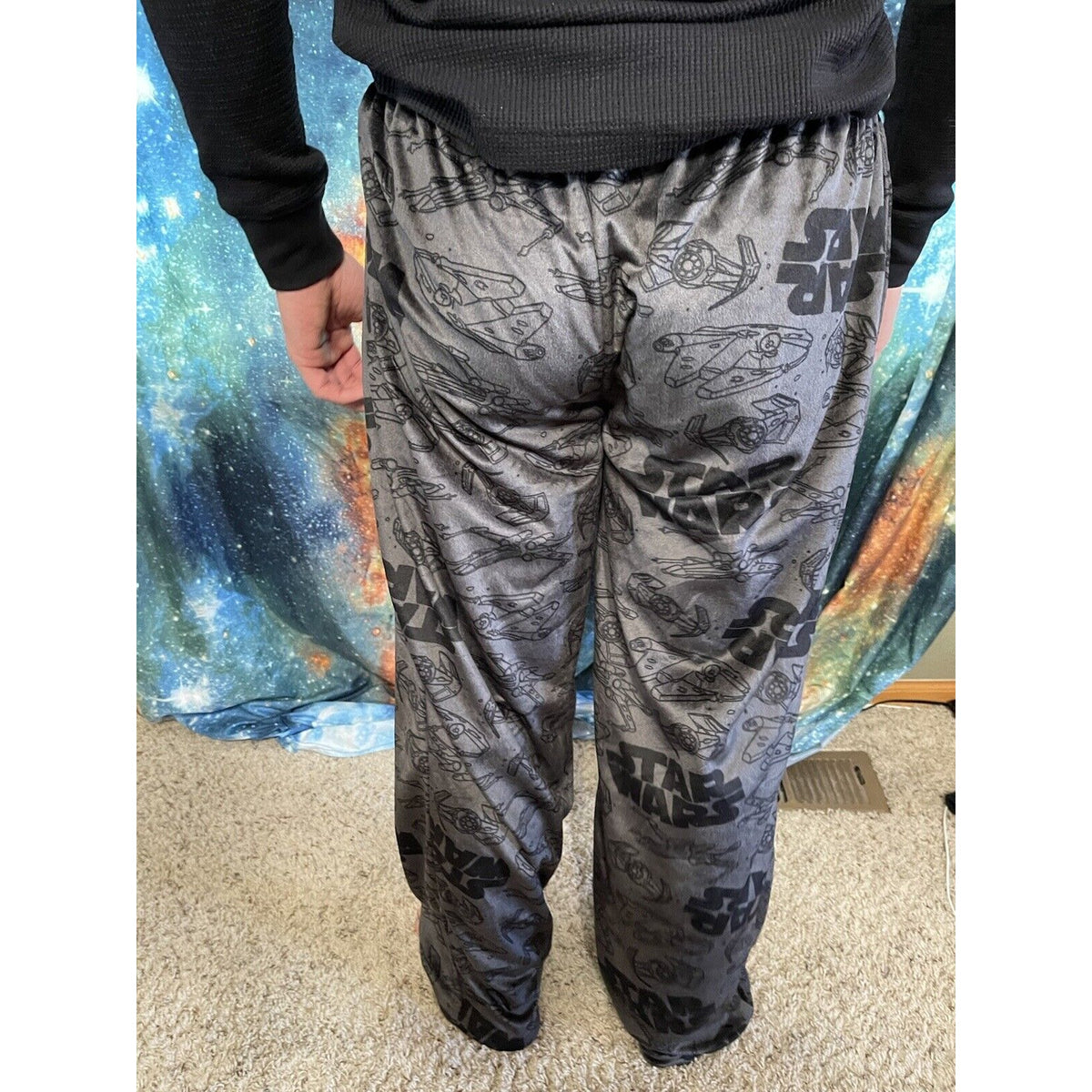Star Wars Black Soft Lounge Pants Sleepware flannel