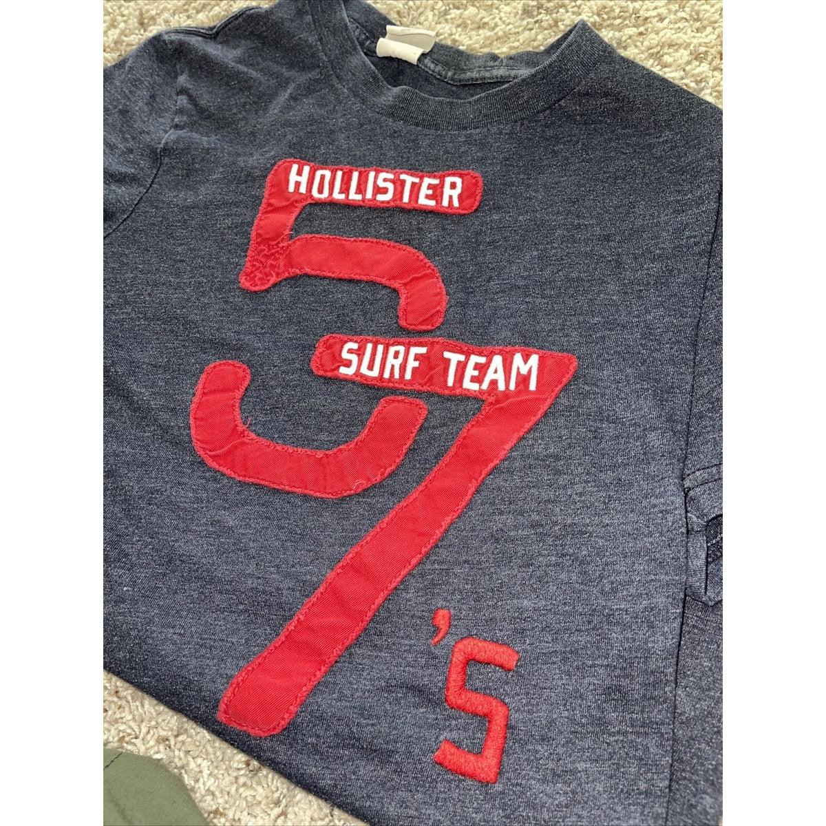 Men’s Medium Hollister Surf Team 57s dark Grayish blue