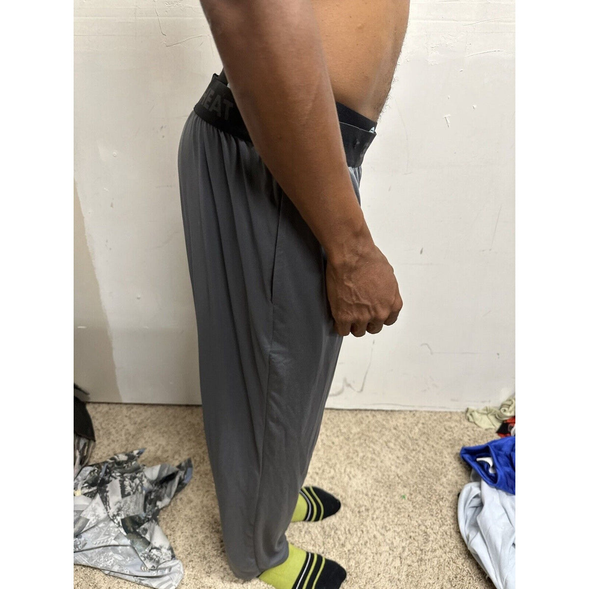 Men’s Large Gray 32 Degree Heat Sleepwear Lounge Pants