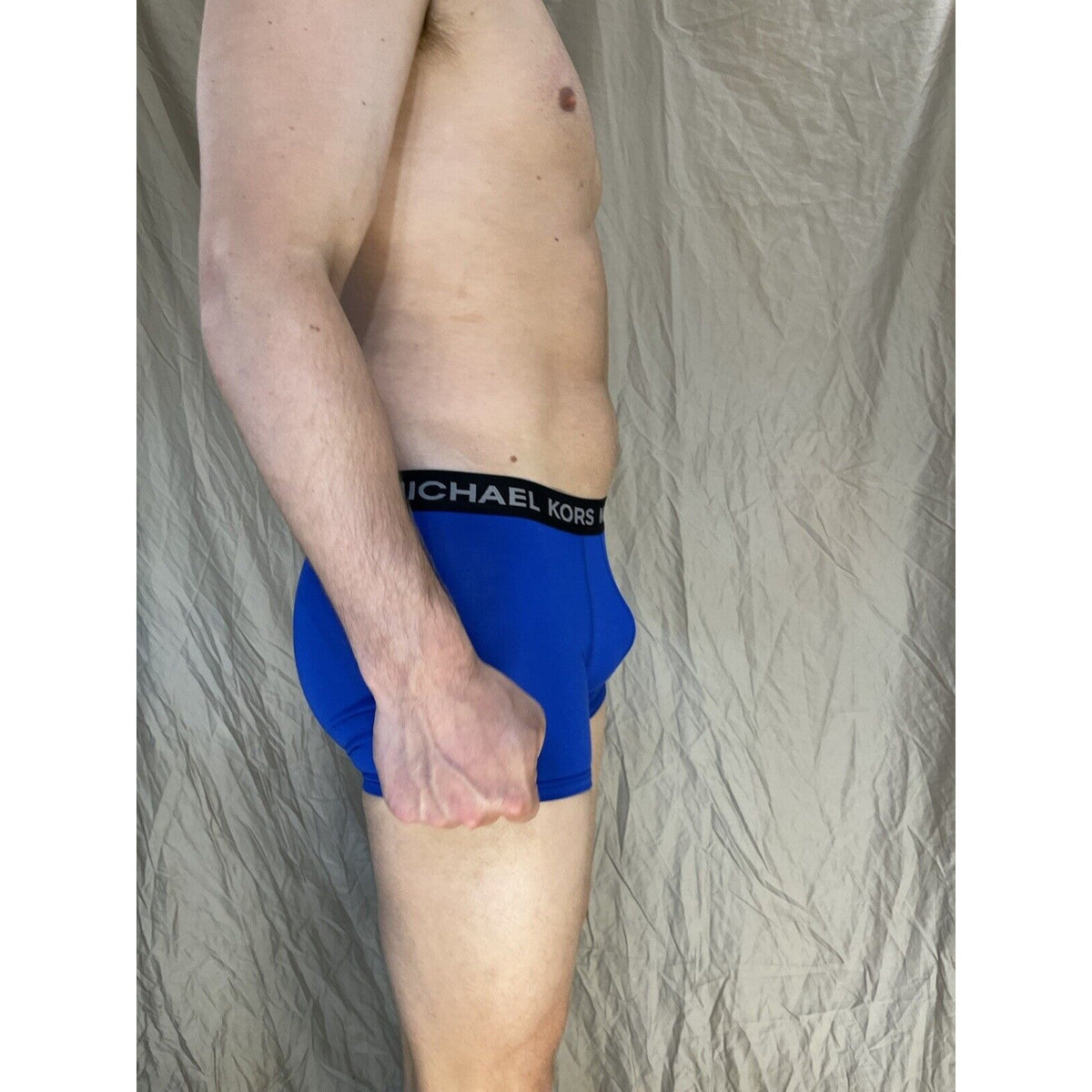 men's michael kors stretch factor pride boxer briefs Blue Medium