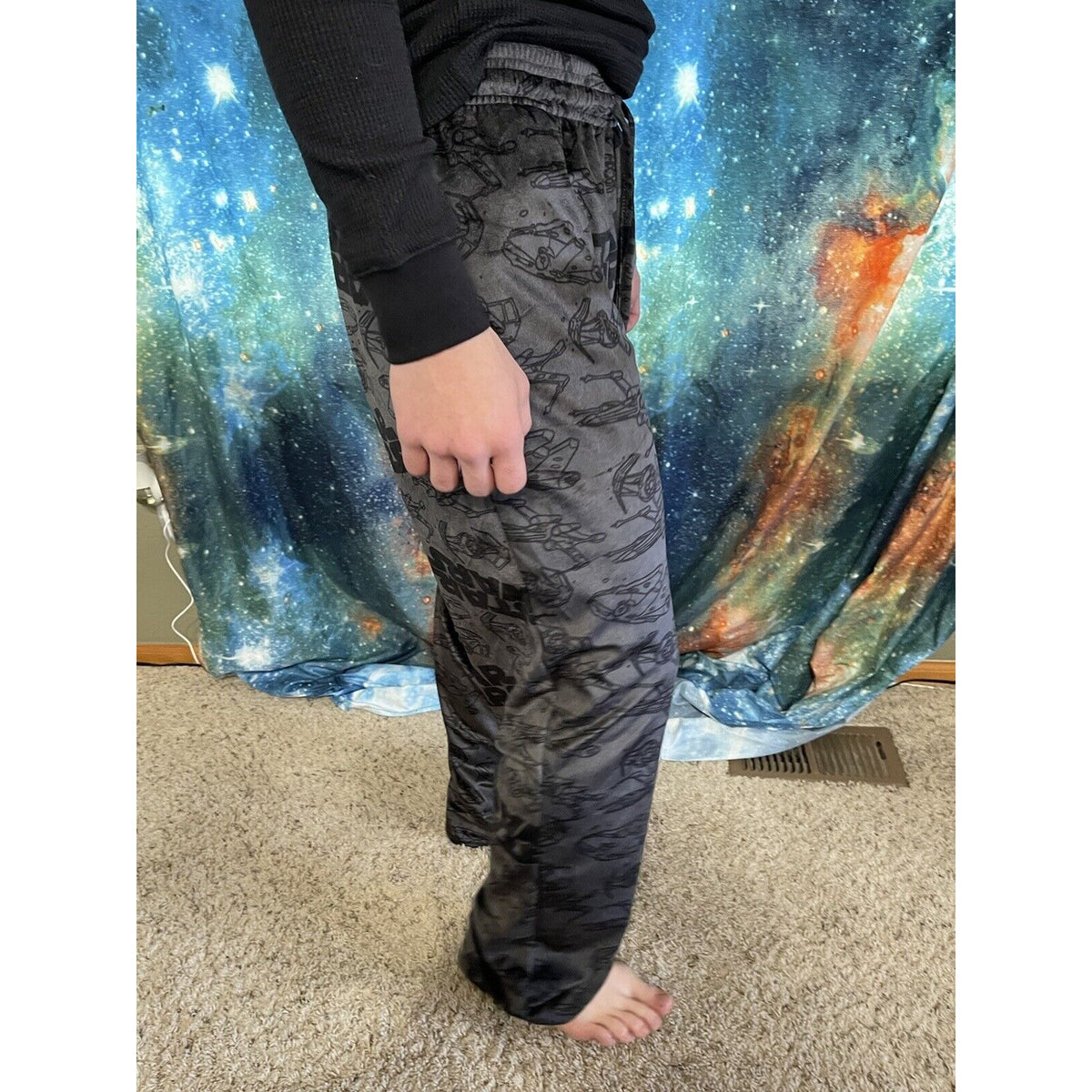Star Wars Black Soft Lounge Pants Sleepware flannel
