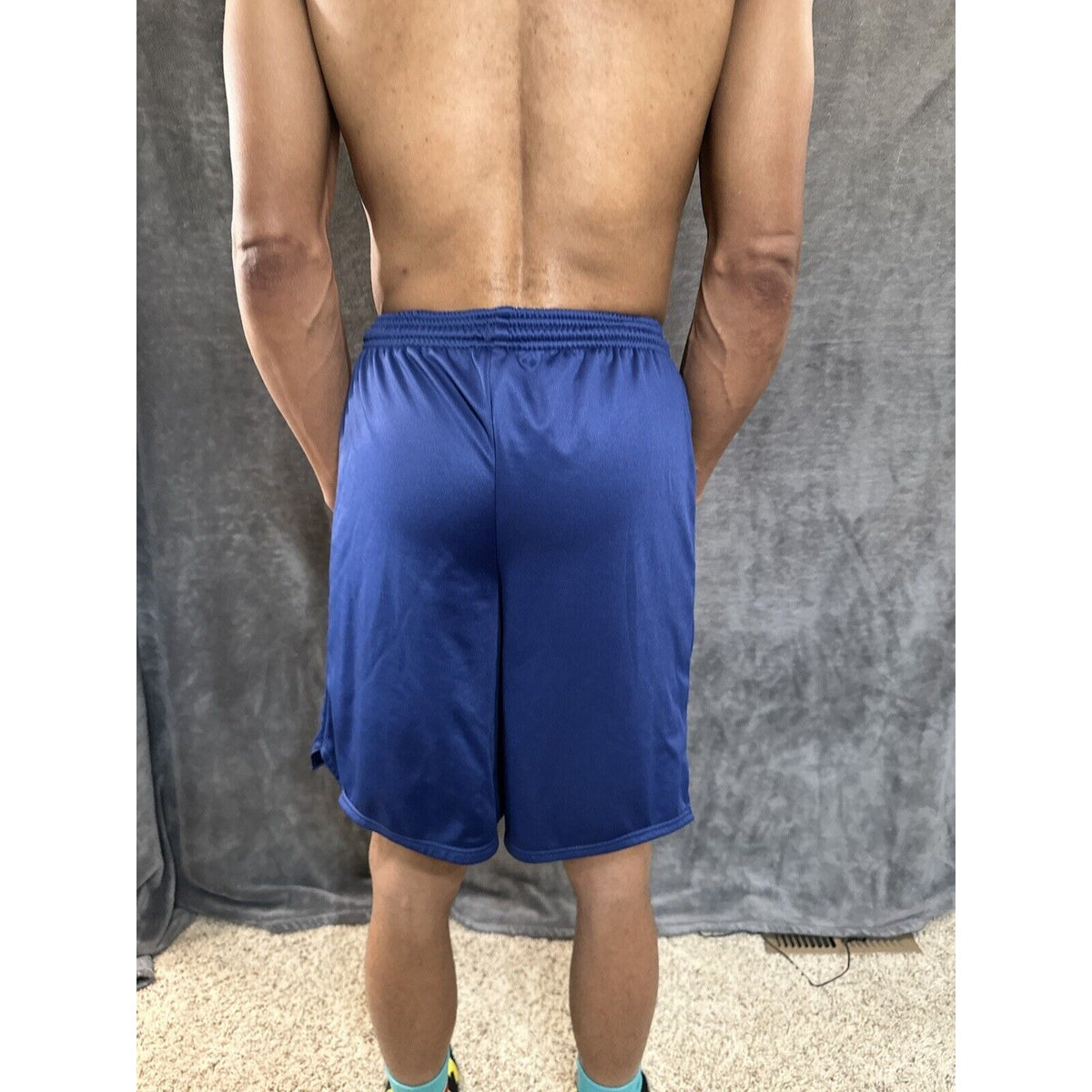 Men’s Cadet Air  Force Academy PT Blue Workout Athletic Shorts Small