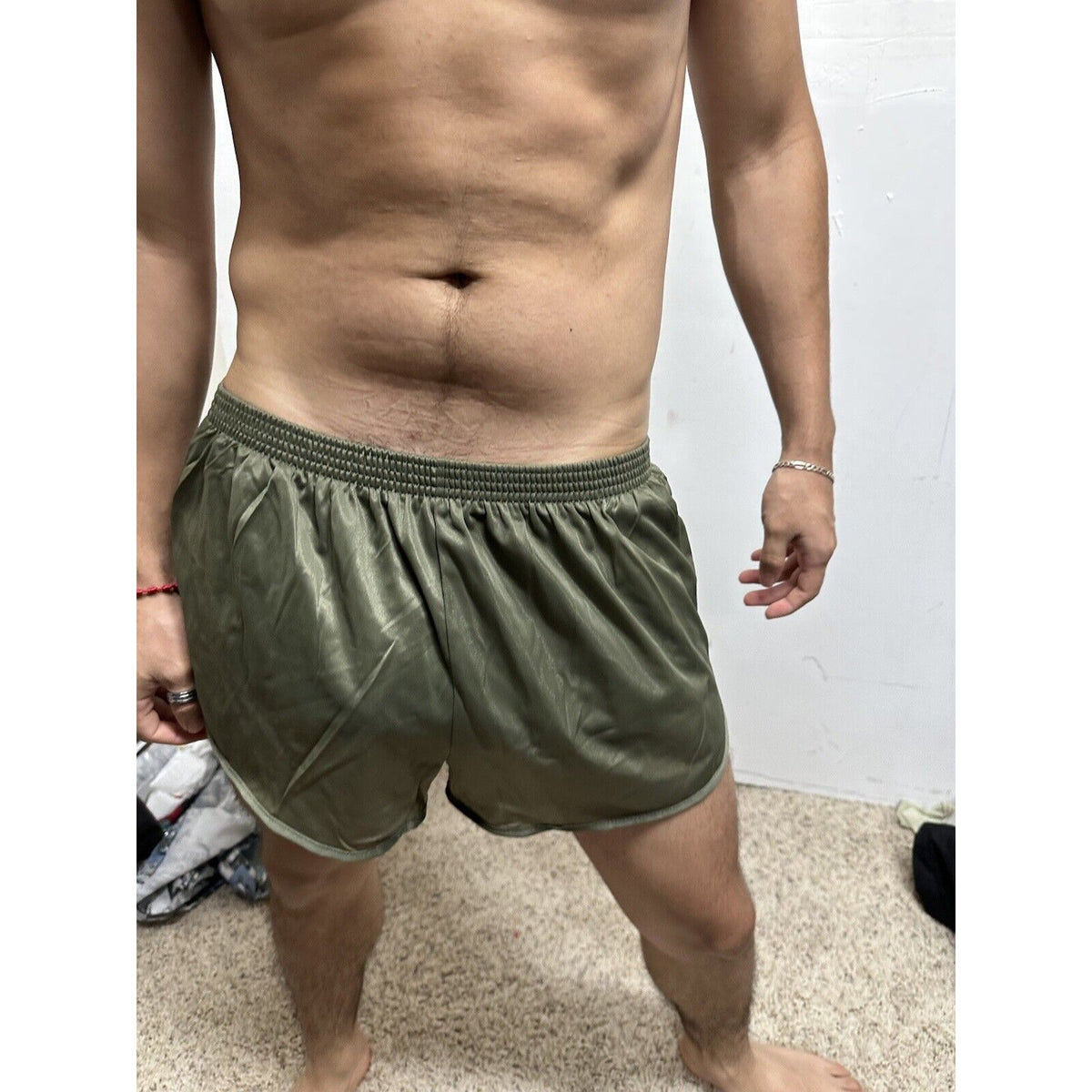 Men’s Olive Green Soffe Ranger Panties Silkies Medium