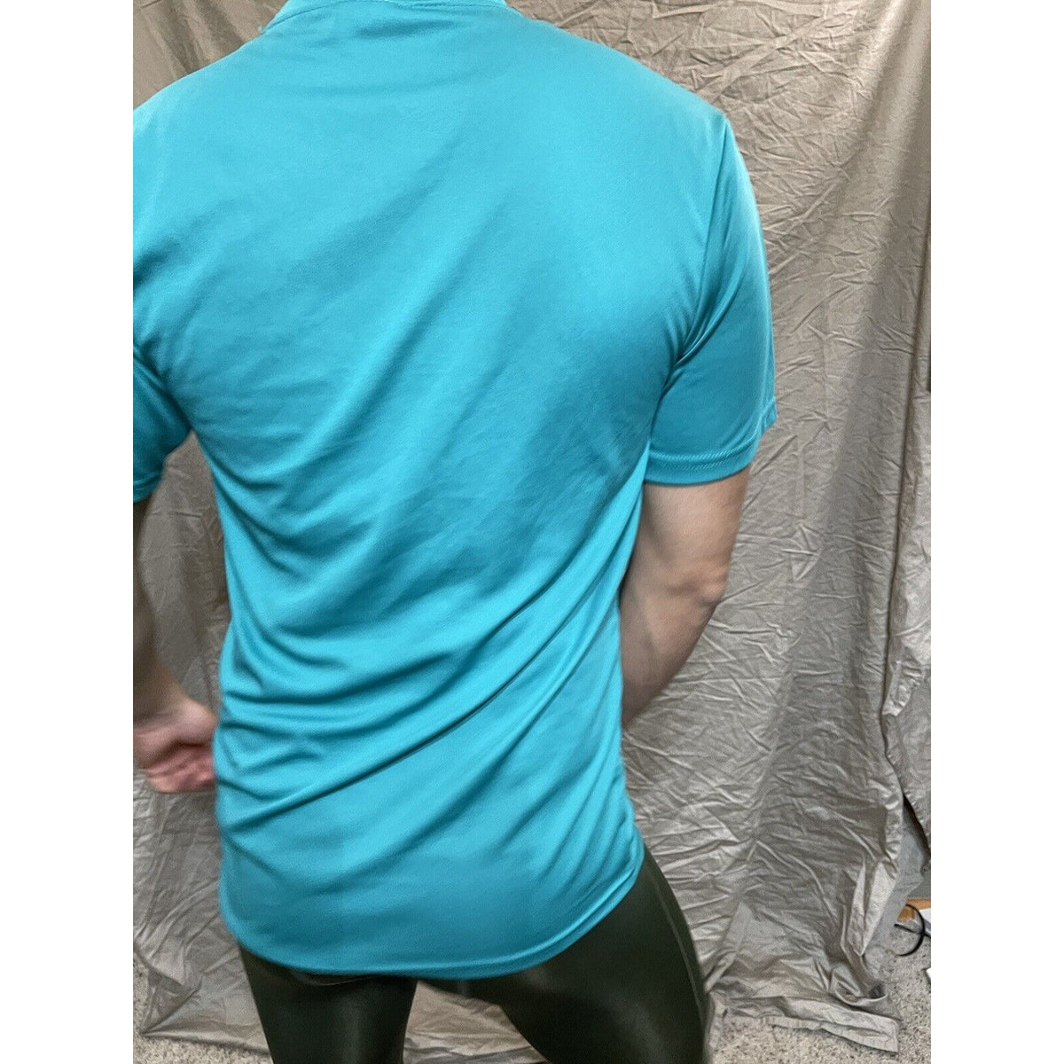 Men's Augusta Sportswear Moisture Management Athletic shirt teal adult Medium