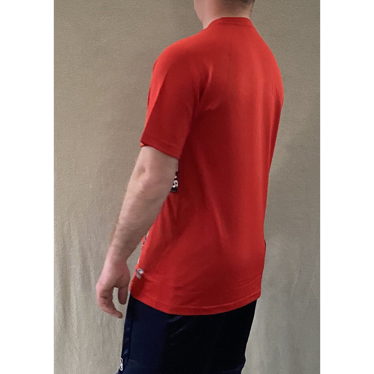 Soffe Extreme Training XT46 Men’s Medium Red Camo  Military Polyester Shirt NWT