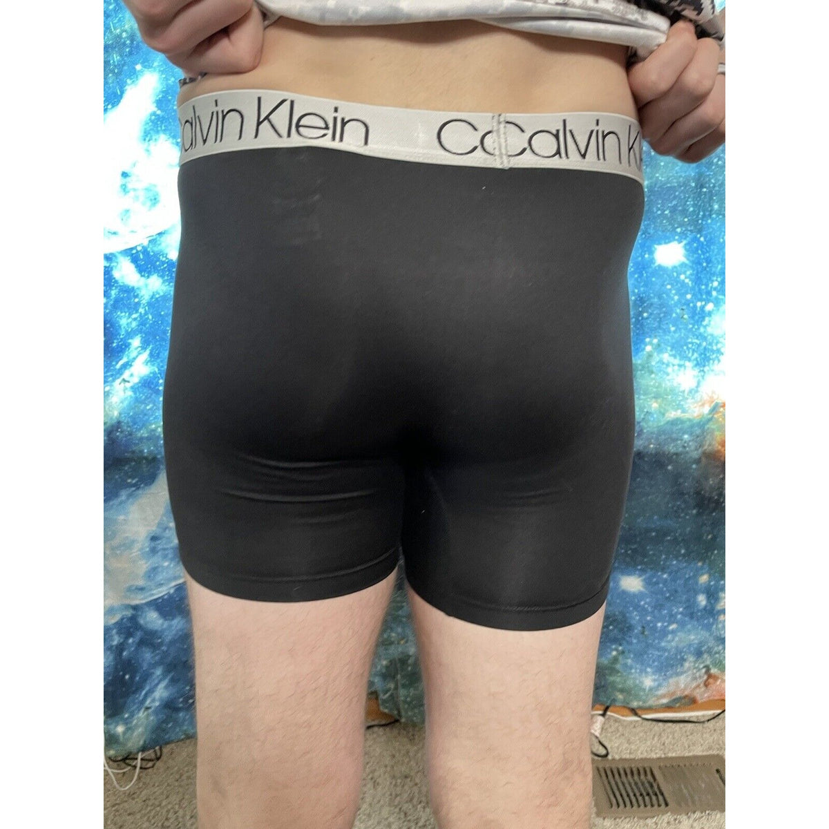 men's calvin klein black compression shorts XL Extra Large