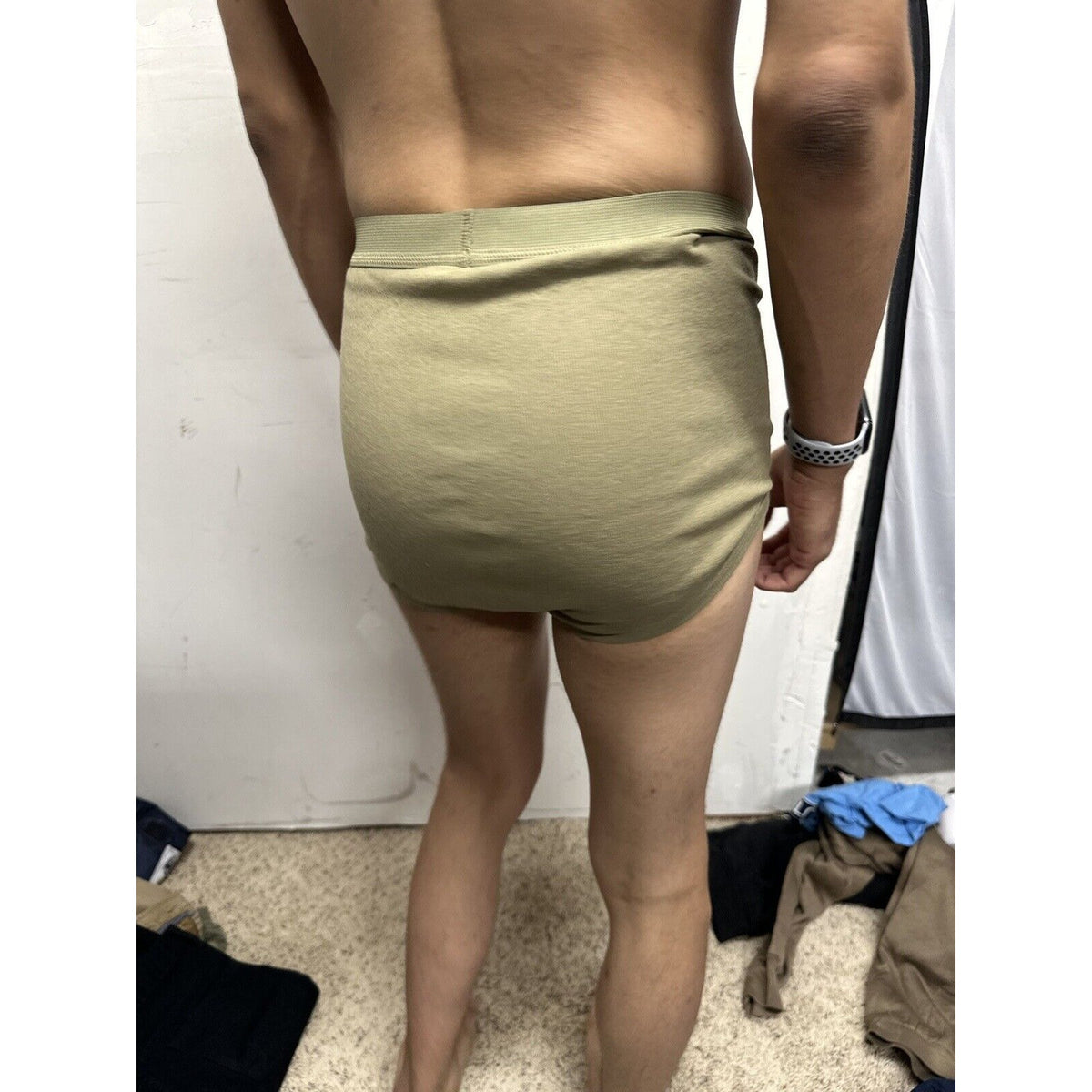Men’s Military Issued Army Tan Briefs Multiple Sizes And Brands