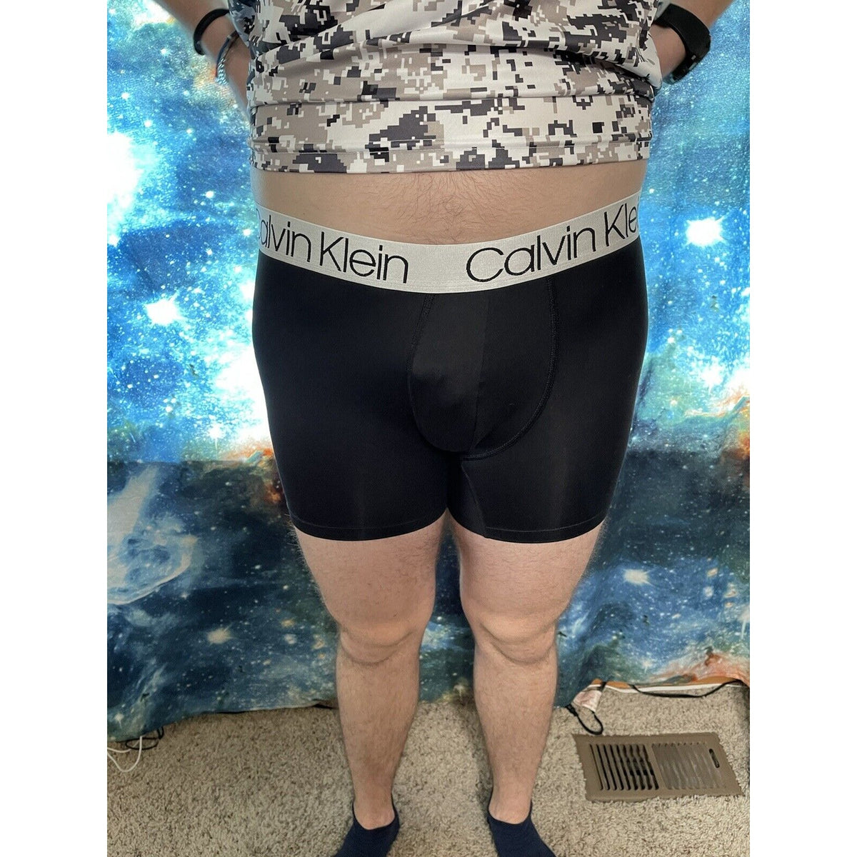 men's calvin klein black compression shorts XL Extra Large