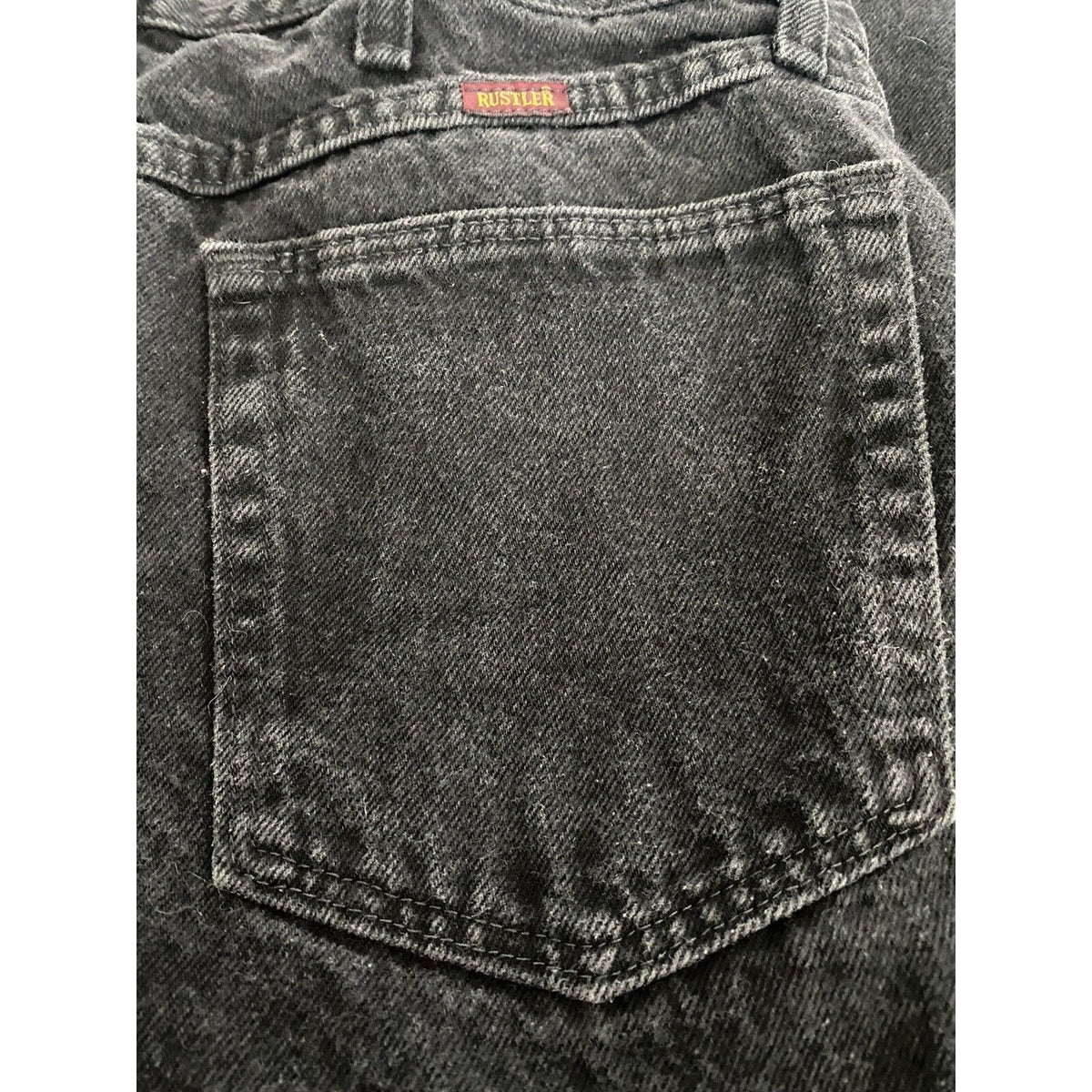 Wrangler Rustler regular Straight Leg Black Men’s 34x32” Jeans