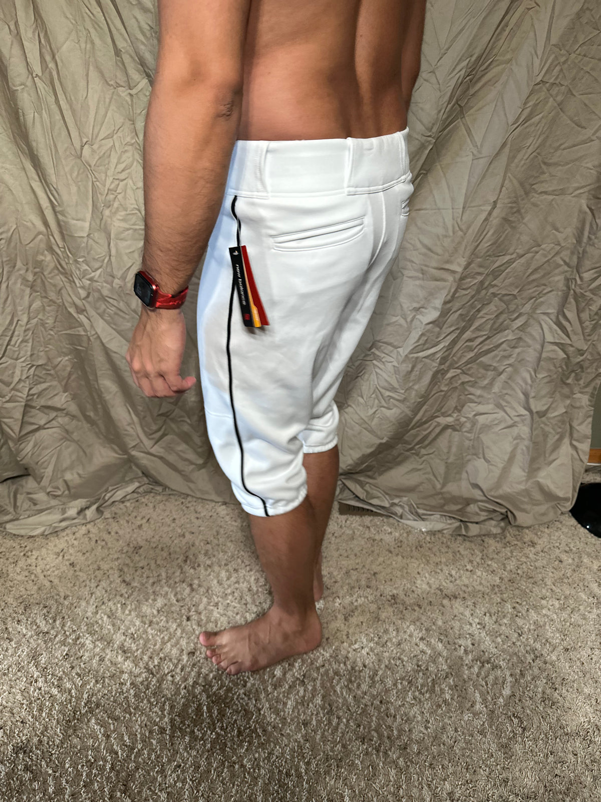 Youth boys large white new balance baseball pants new with tags
