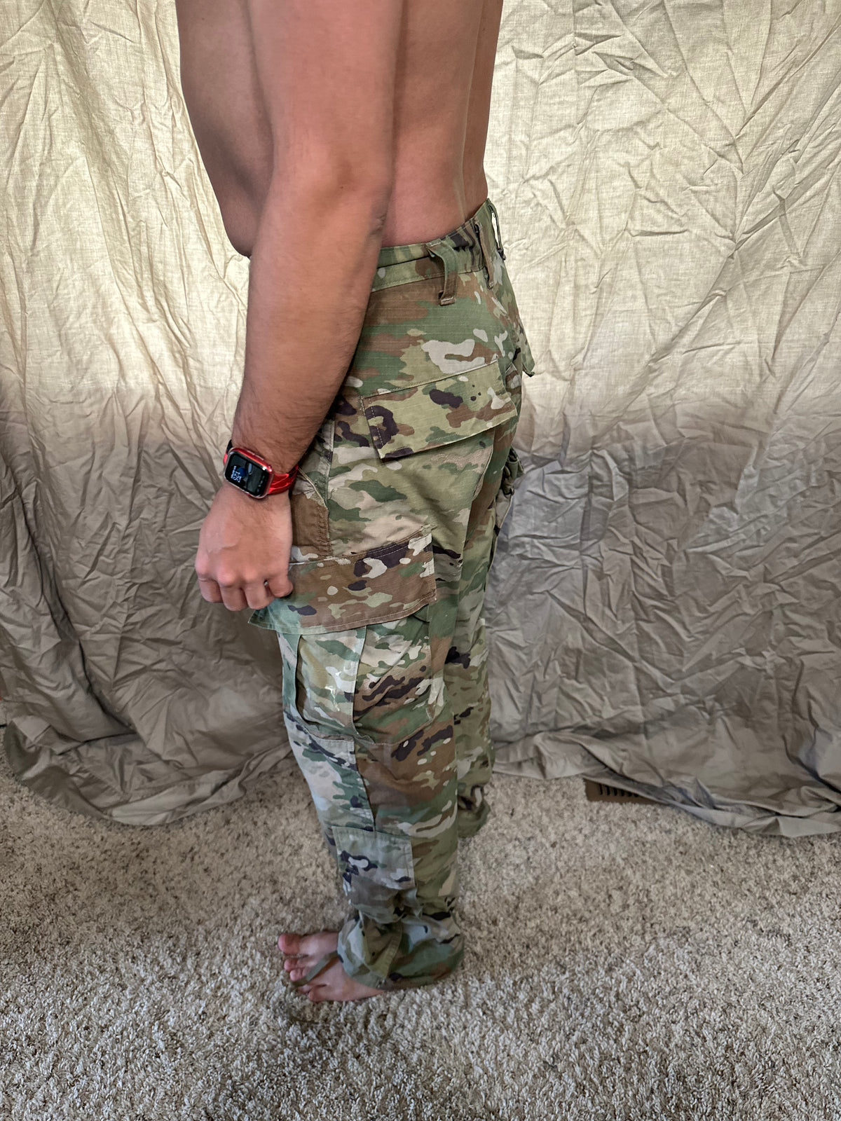 Men’s small regular ocp pants army Air Force space force 50% nylon 50% cotton